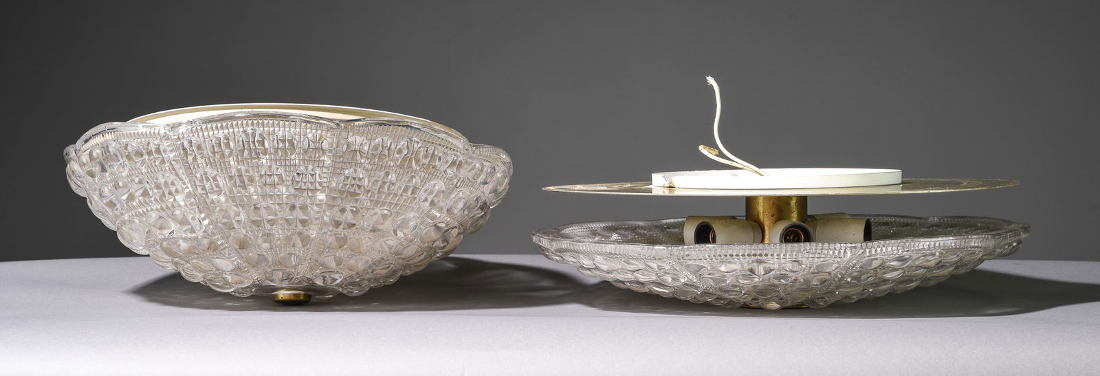 2 Danish Ceiling Light Flush Mount Lamp (1 of 4)