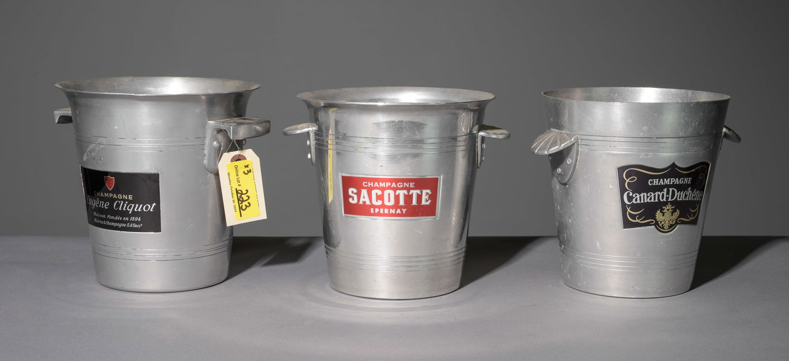 3 Assorted Champagne / Ice Buckets #2 (1 of 3)
