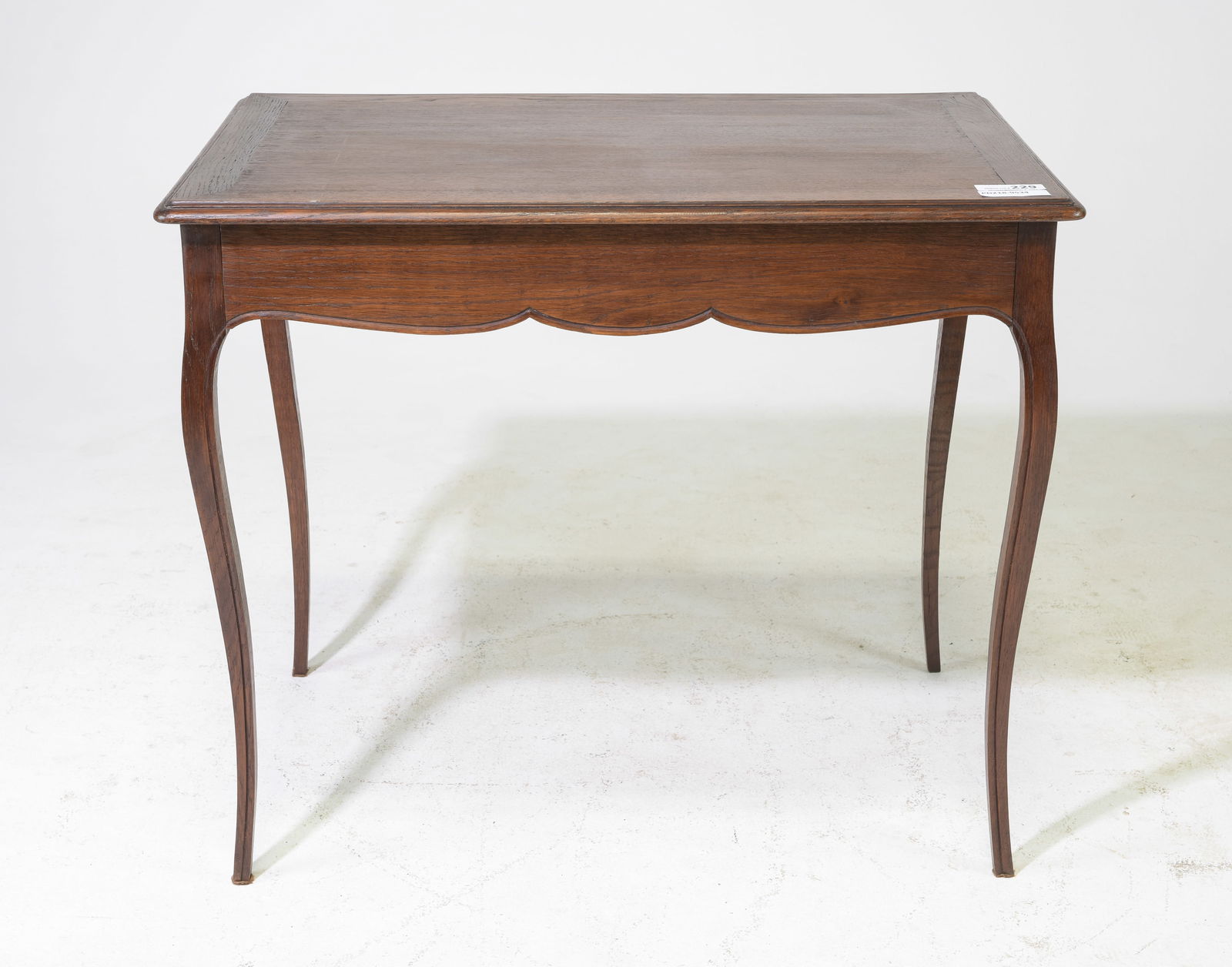 Louis XV Style Oak Side Table (1 of 4)