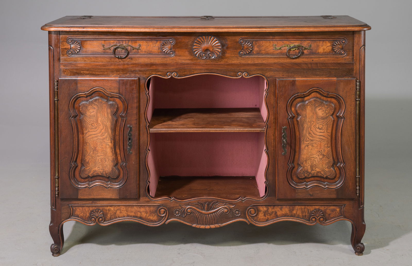 Louis XV Style Walnut & Ash Server (1 of 5)