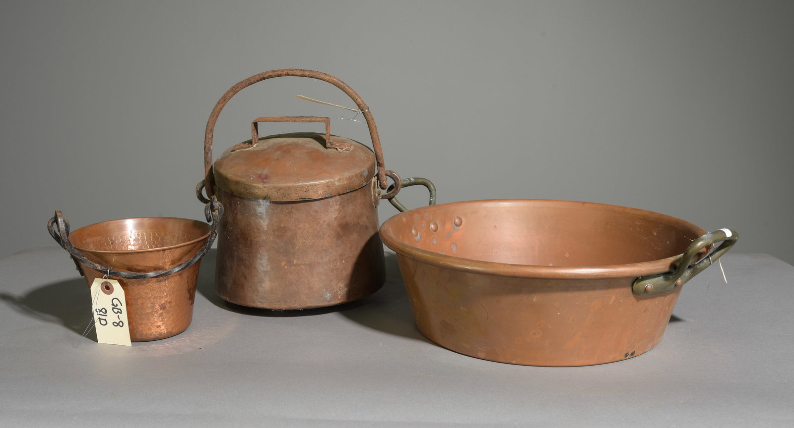 3pcs French Copper - Jam Pan, Etc. (1 of 4)