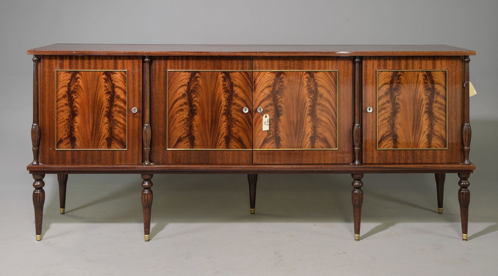 French Modern Mahogany Sideboard / Enfilade (1 of 9)