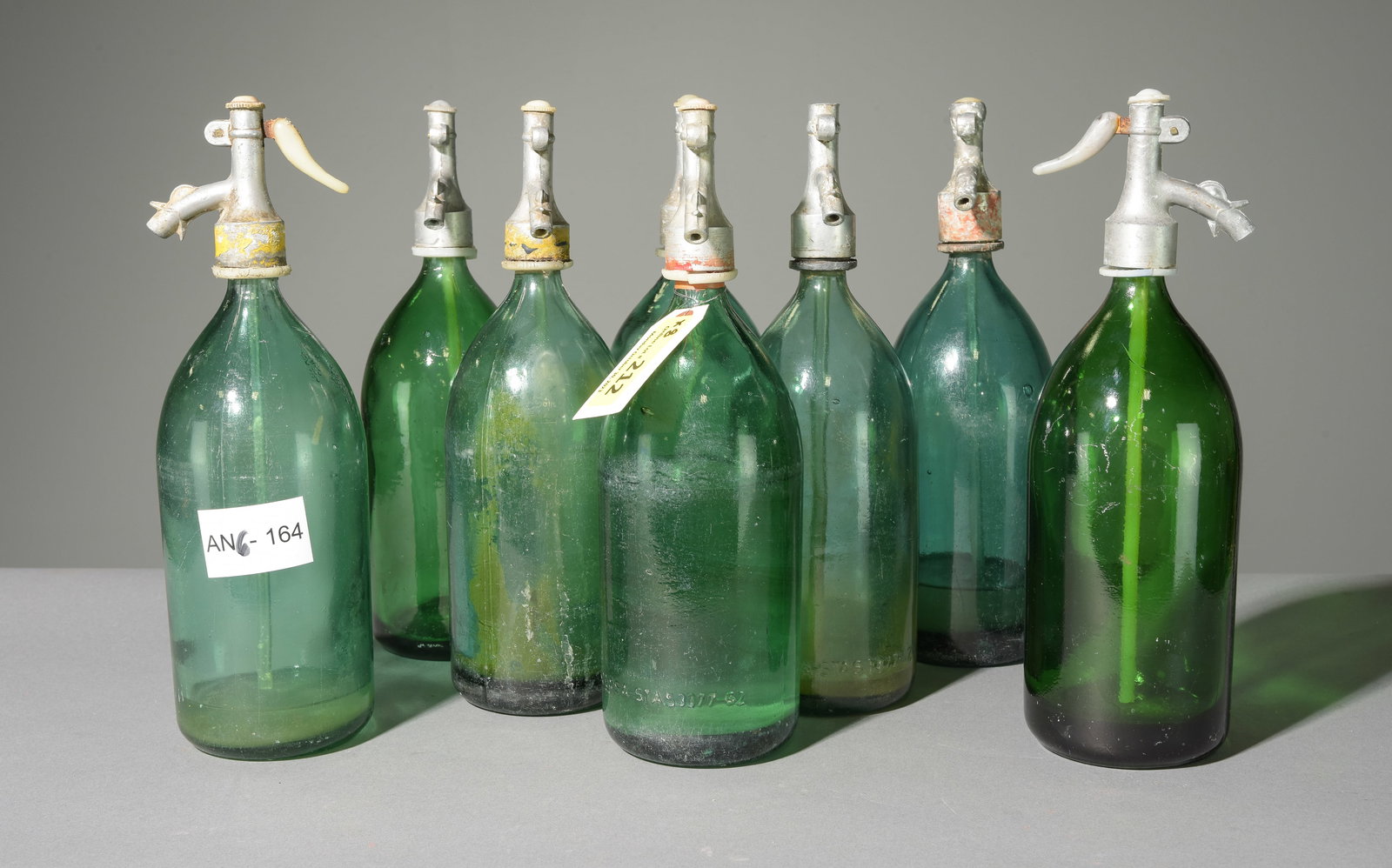 8 Assorted Glass Seltzer Bottles #1 (1 of 3)