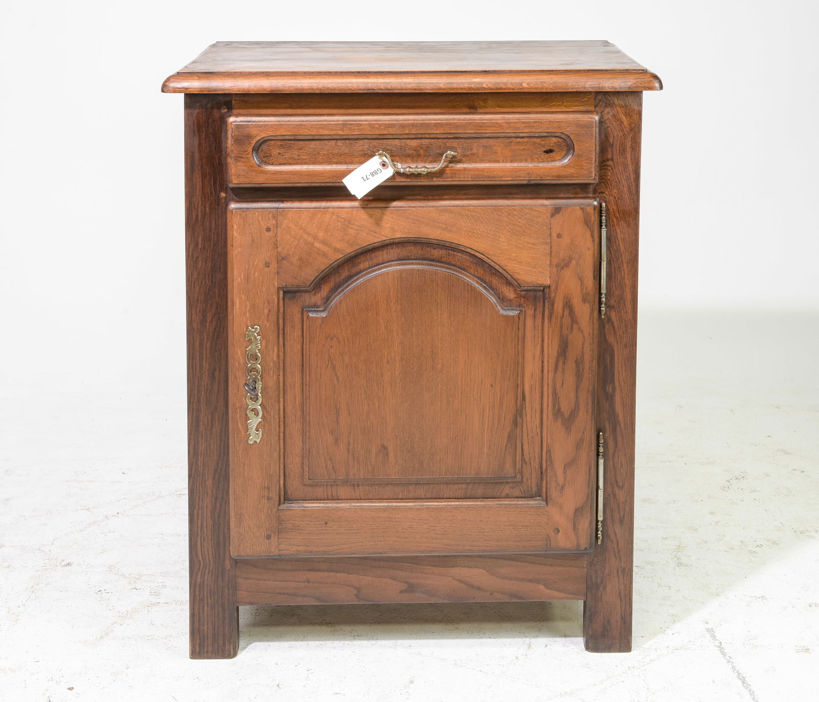 French Solid Oak Jam Cabinet / Cupboard (1 of 4)