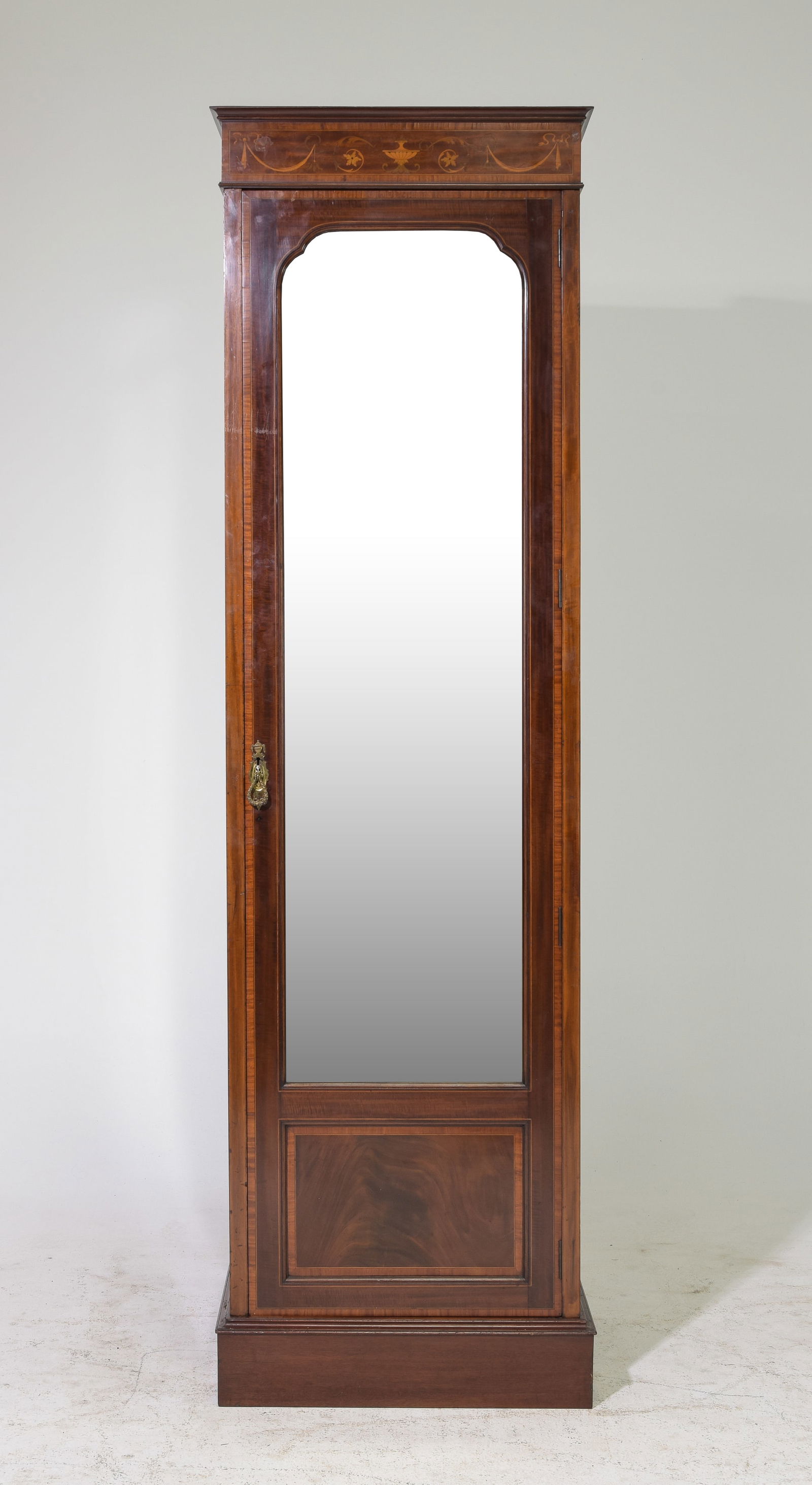 Edwardian Mahogany Mirror Door Robe c.1930's (1 of 4)