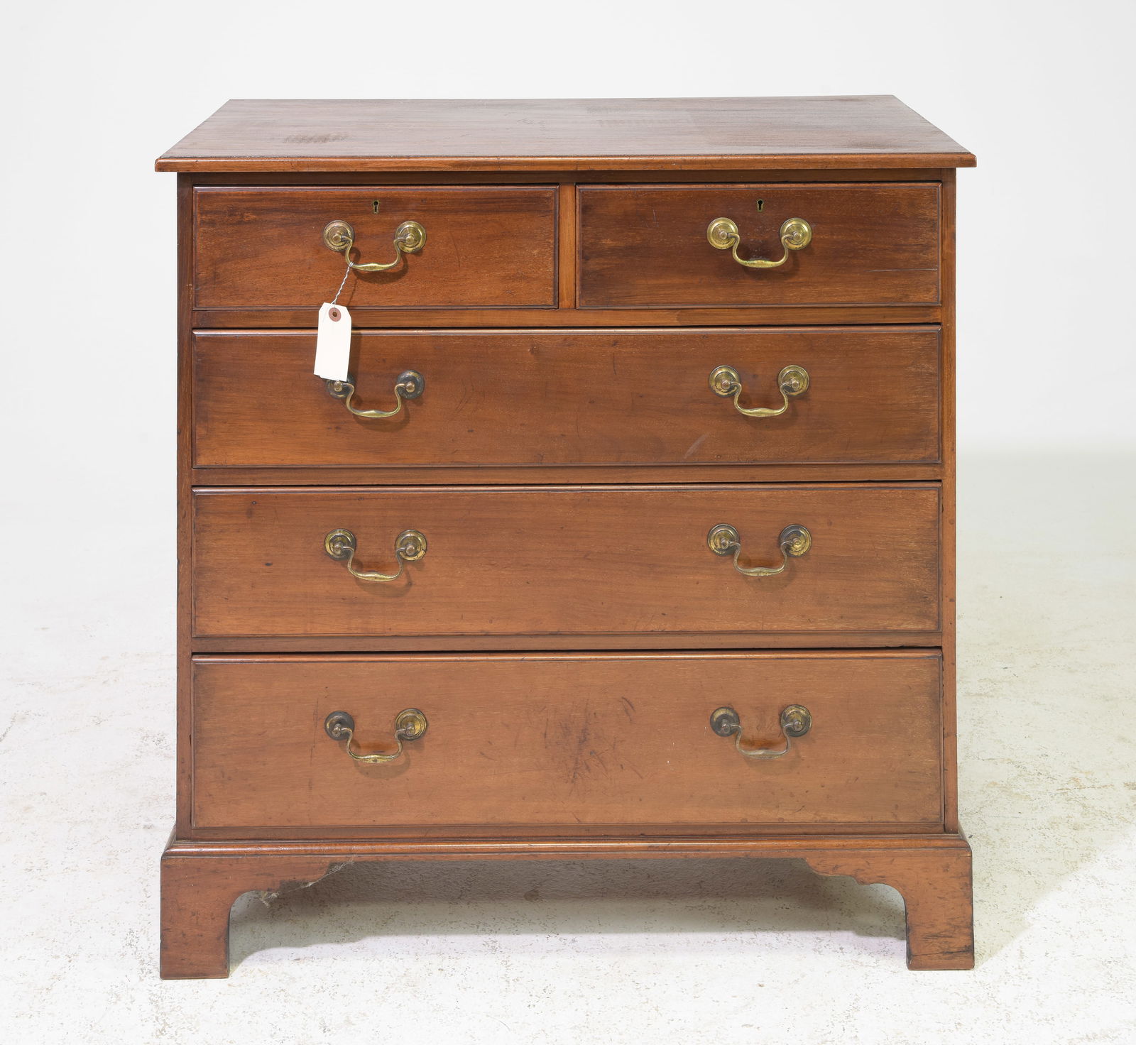 British Mahogany 5 Drawer Chest c.1900's (1 of 4)