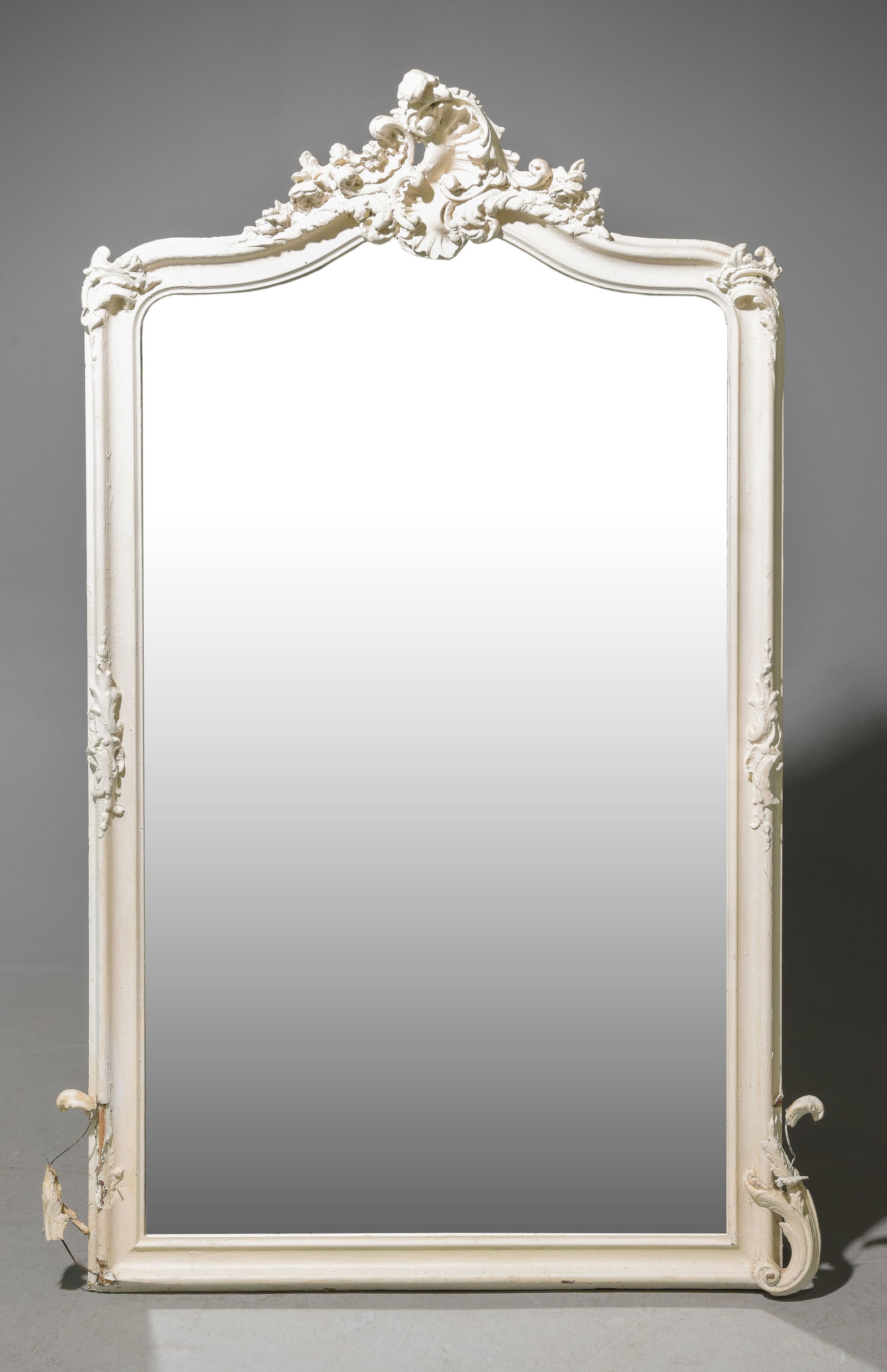 Louis XV Style Painted Framed Mirror (1 of 4)