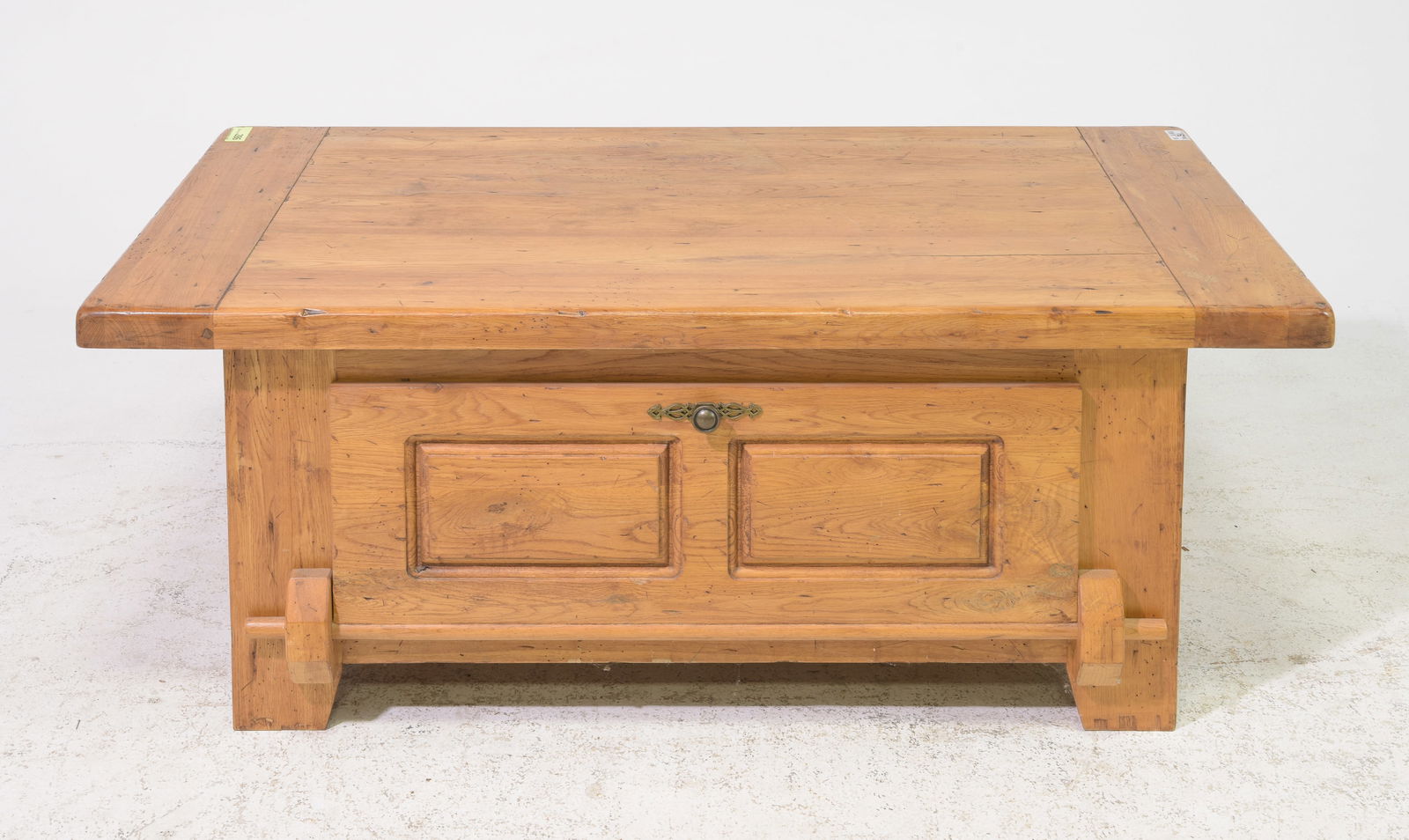 Ranch Oak Coffee Table Wirth Storage (1 of 5)