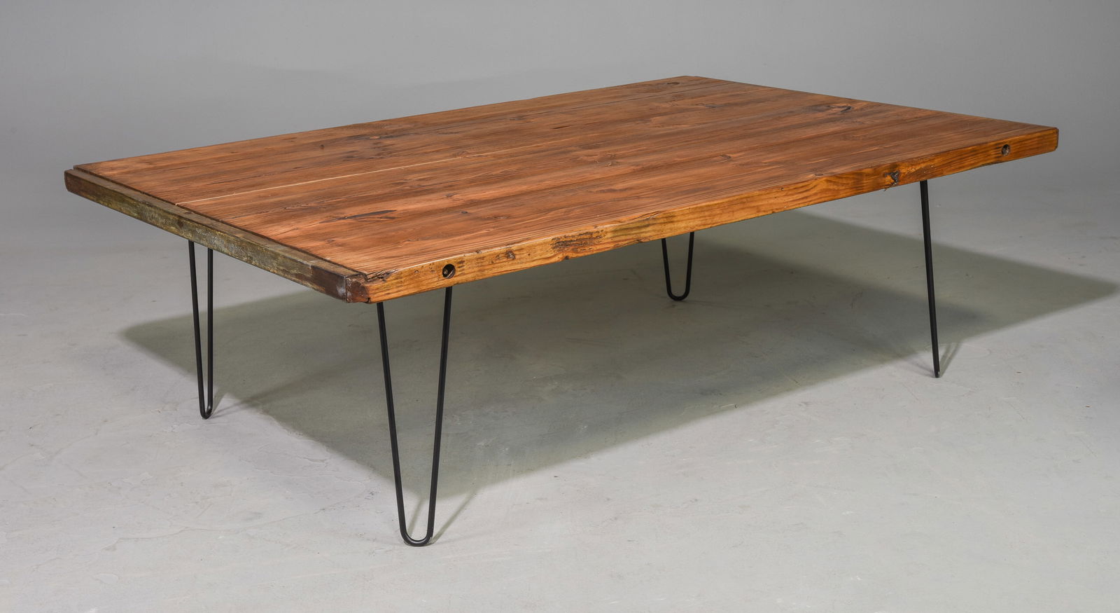 Industrial / Rustic Style Hair Pin Leg Coffee Table (1 of 2)