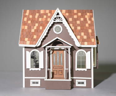 Greenleaf Handmade Doll House #2: Greenleaf Handmade Doll House - 20 in tall x 21 x 11