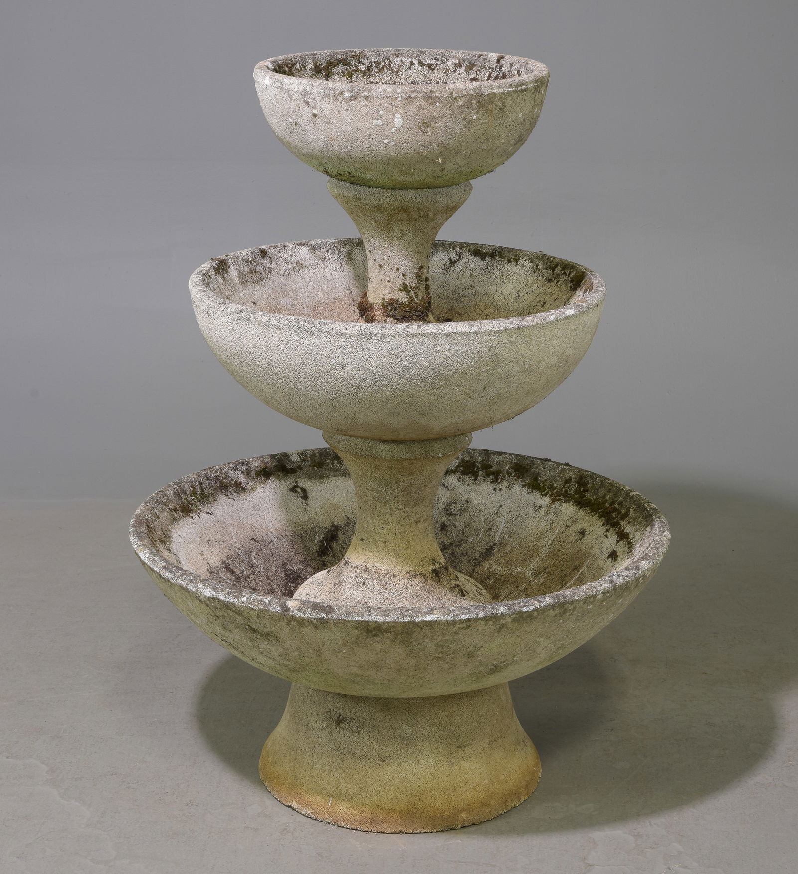 French Cast Concrete / Stone Three Tier Planter (1 of 4)