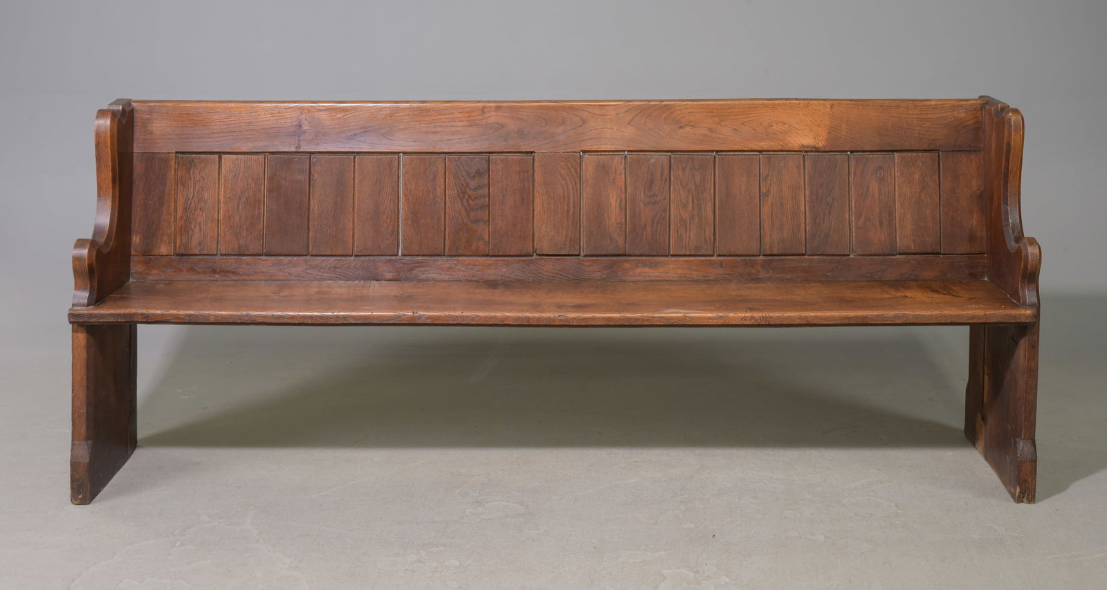 European Oak Cathedral / Church Pew / Bench (1 of 4)