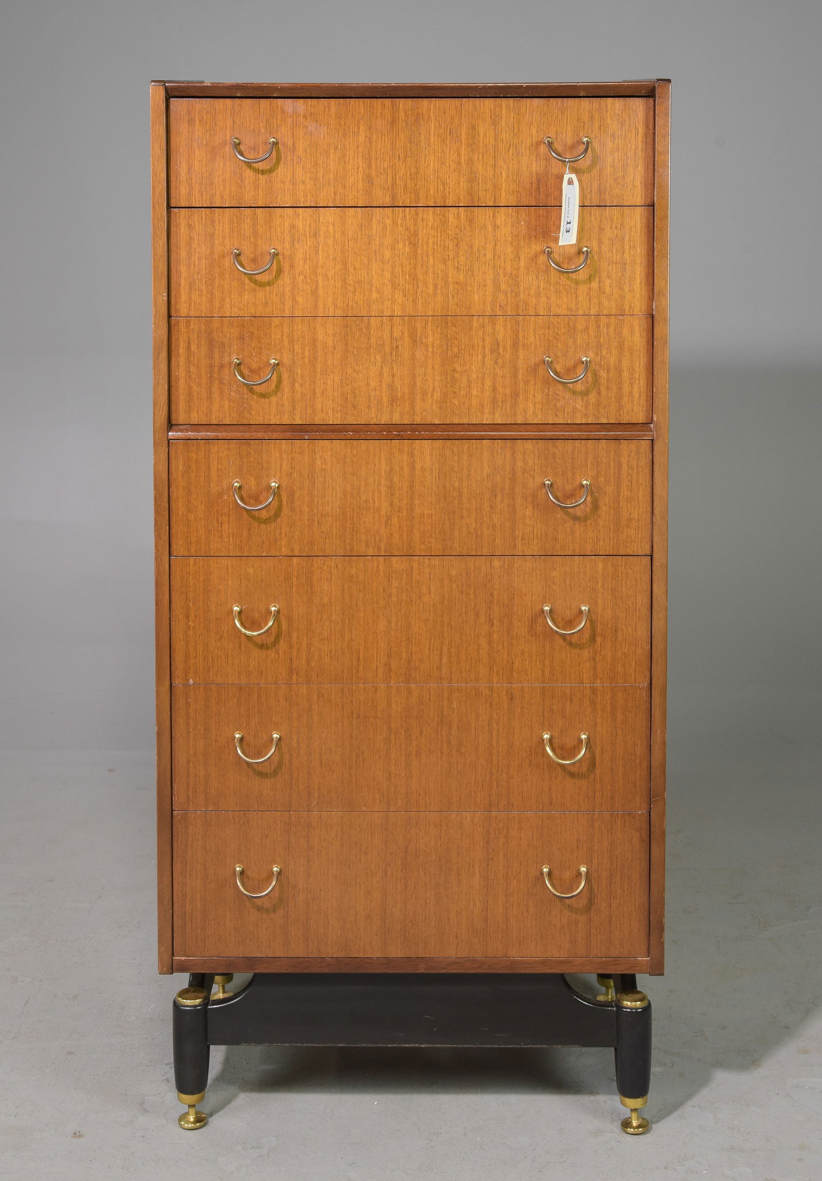 Mid Century Modern 7 Drawer Tola Gplan Chest Auction