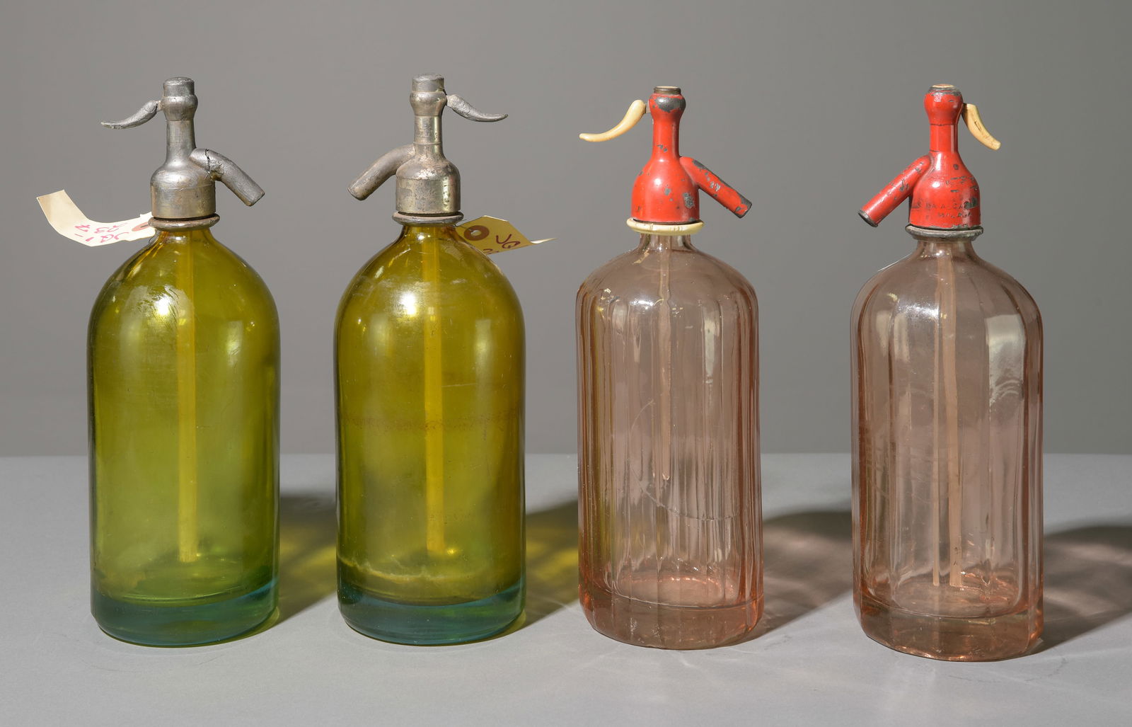 Four Assorted Seltzer Bottles (1 of 3)