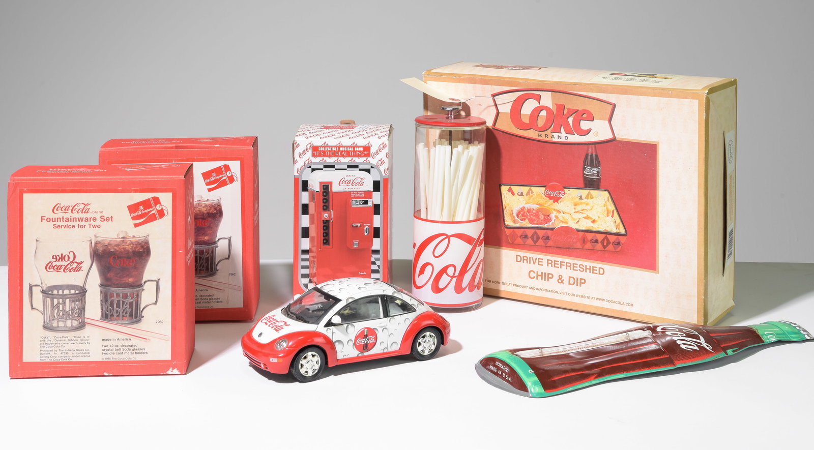 Assorted Coca Cola Glasses, Dishes, Etc. (1 of 6)