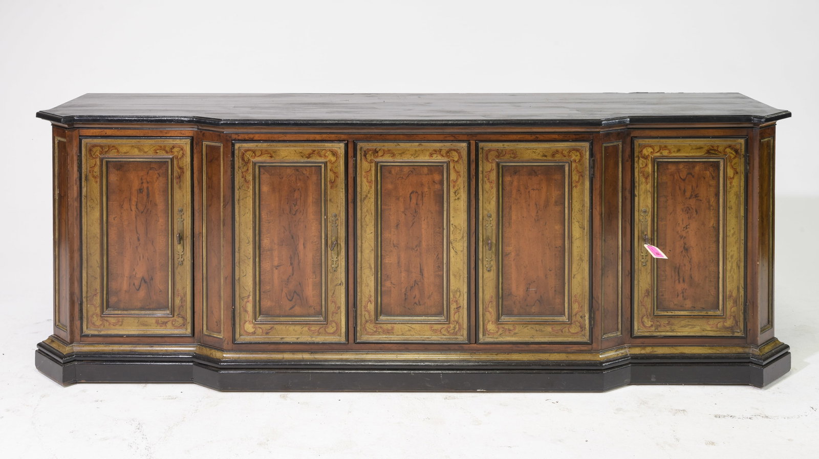Heritage Five Door Low Credenza / Silver Chest: Heritage Five Door Low Credenza / Silver Chest - 31 in tall x 87 x 21