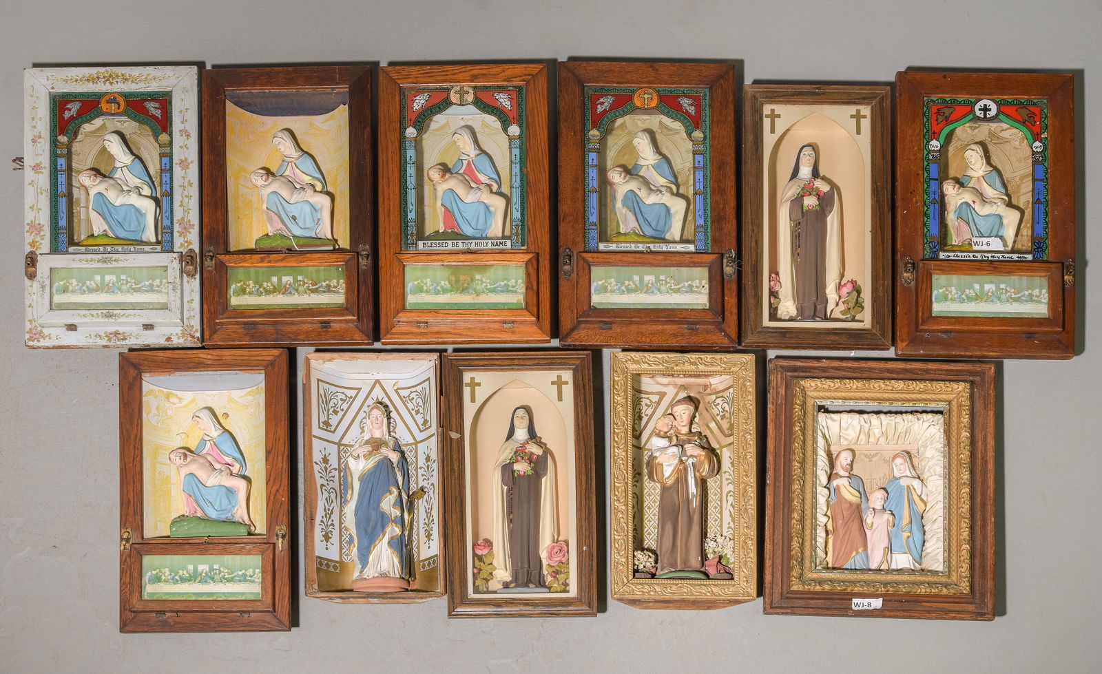 11 Catholic / Religious Last Rites Shadow Boxes (1 of 8)
