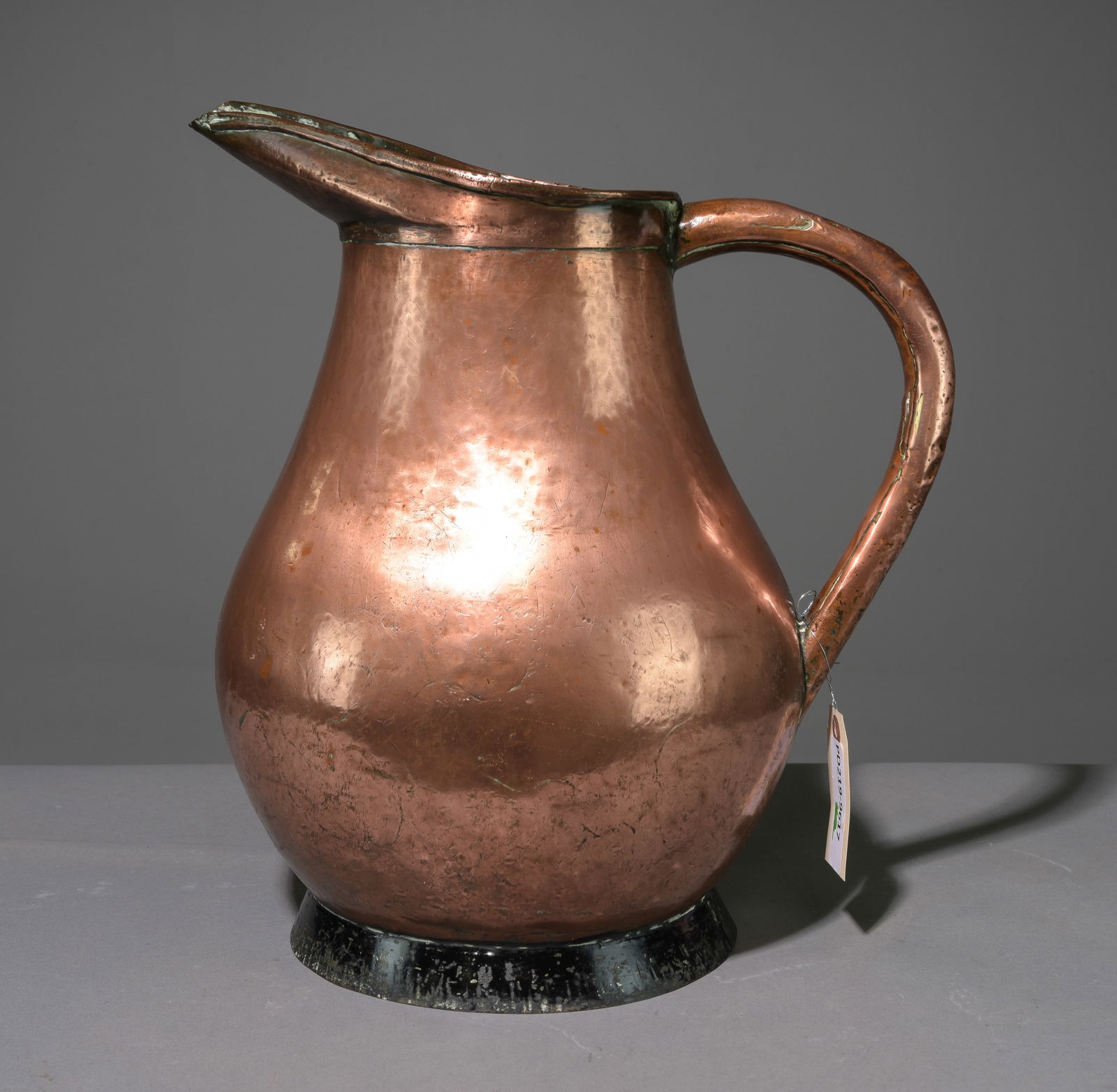 French Polished Copper Jug / Pitcher (1 of 3)
