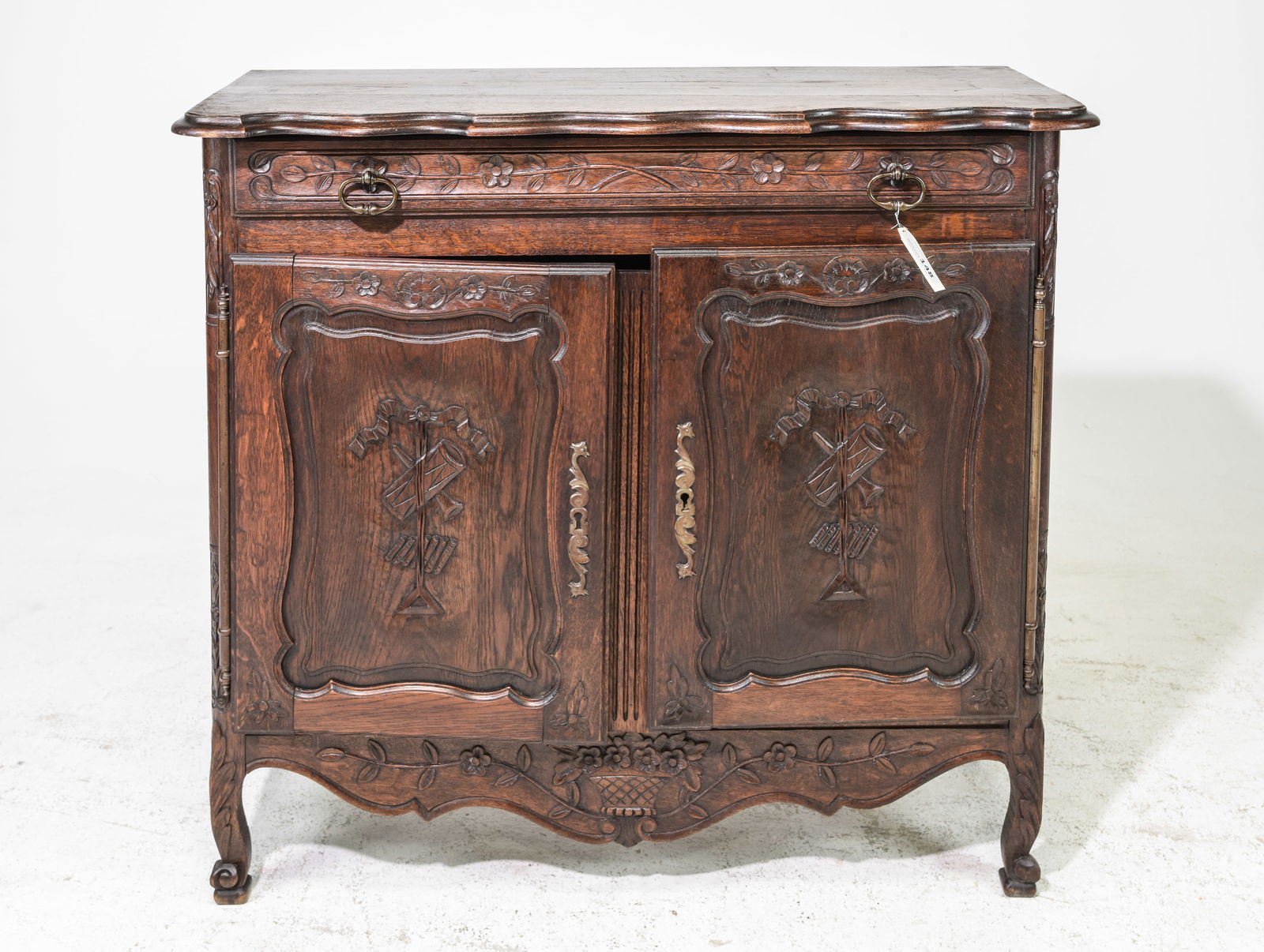 Louis XV Style Carved Oak Buffet / Sideboard (1 of 4)