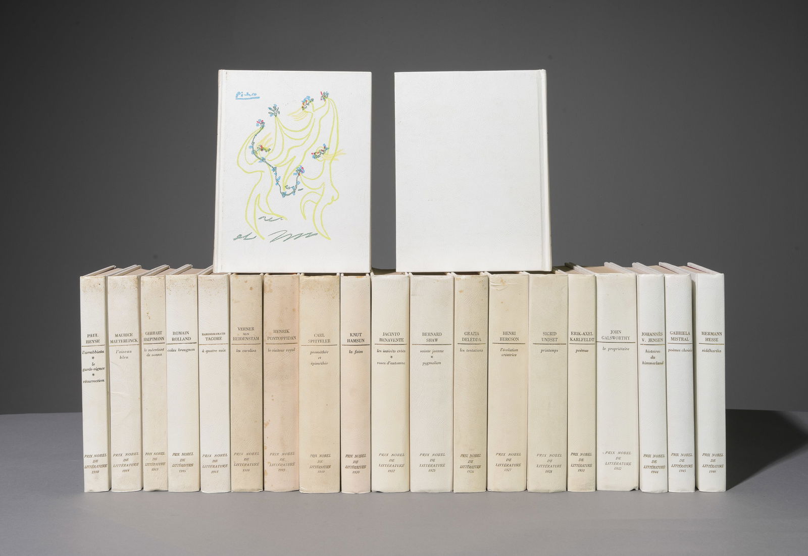 21 White French / European Books / Novels (1 of 2)