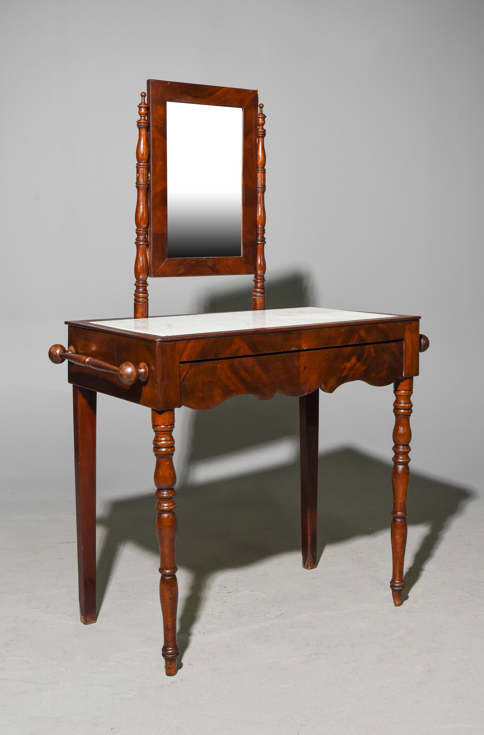 Marble Top Mirror Back Washstand (1 of 5)