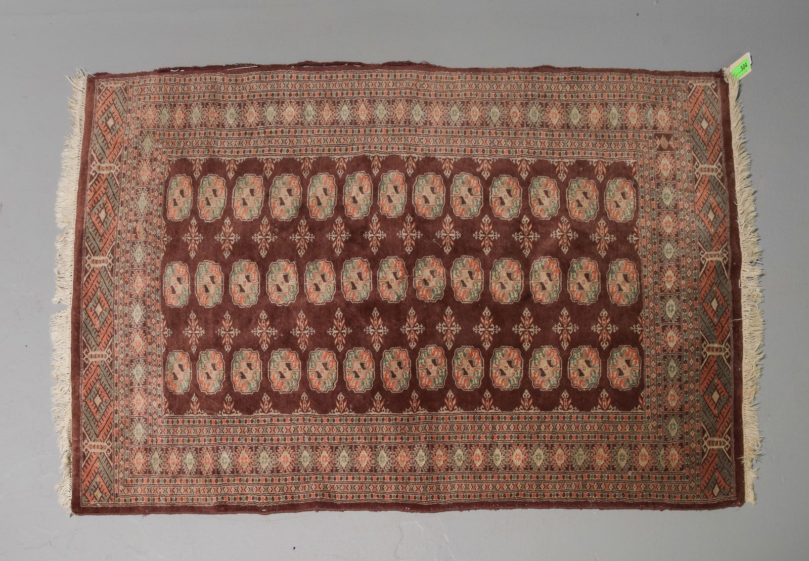 European Hand Knotted Rug - 5'11 x 4'3 (1 of 3)