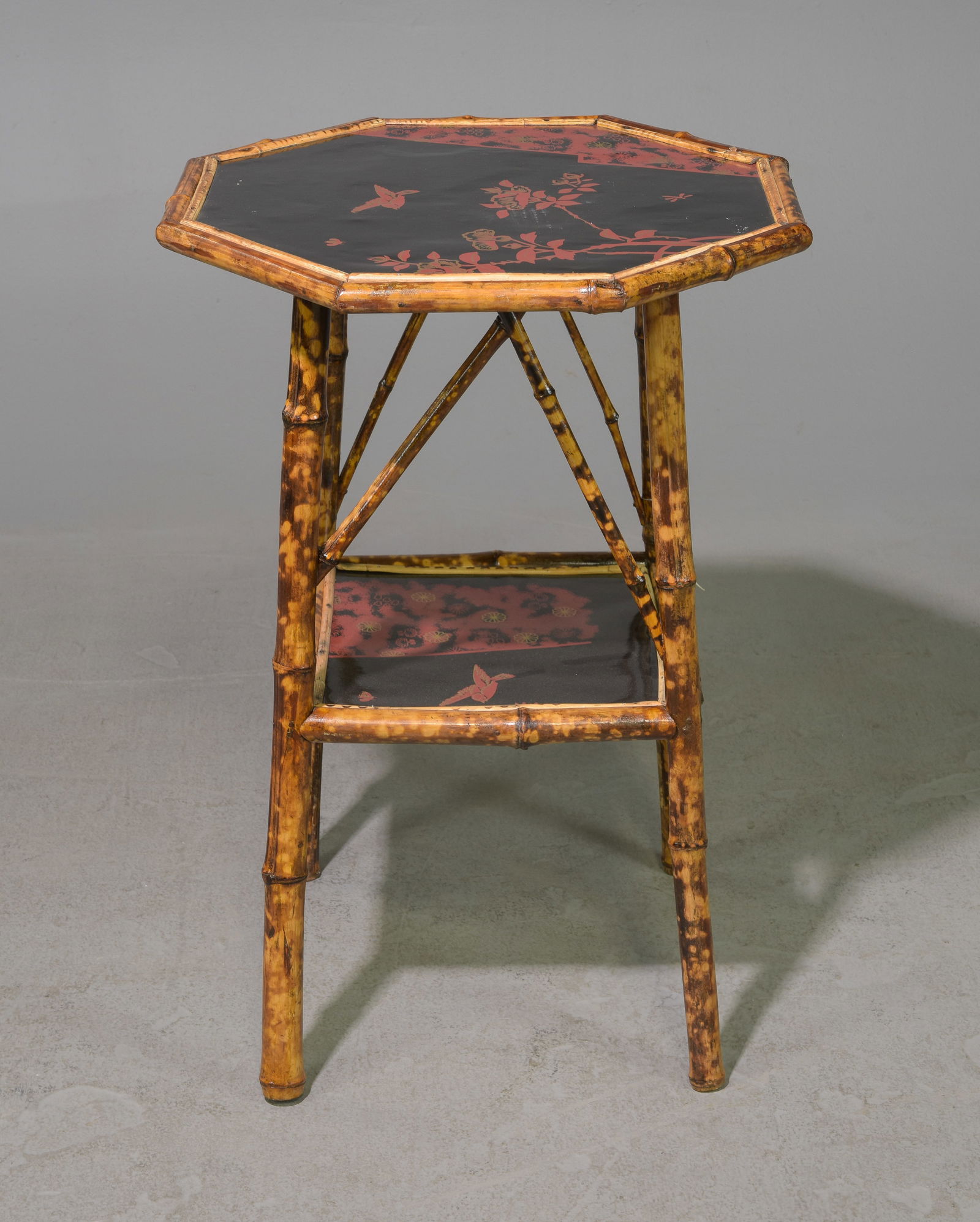 Bamboo Octagonal Occasional Table #1 (1 of 3)