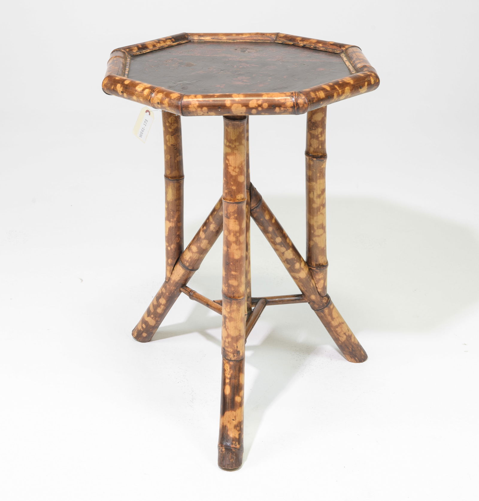 Bamboo Octagonal Occasional Table (1 of 4)