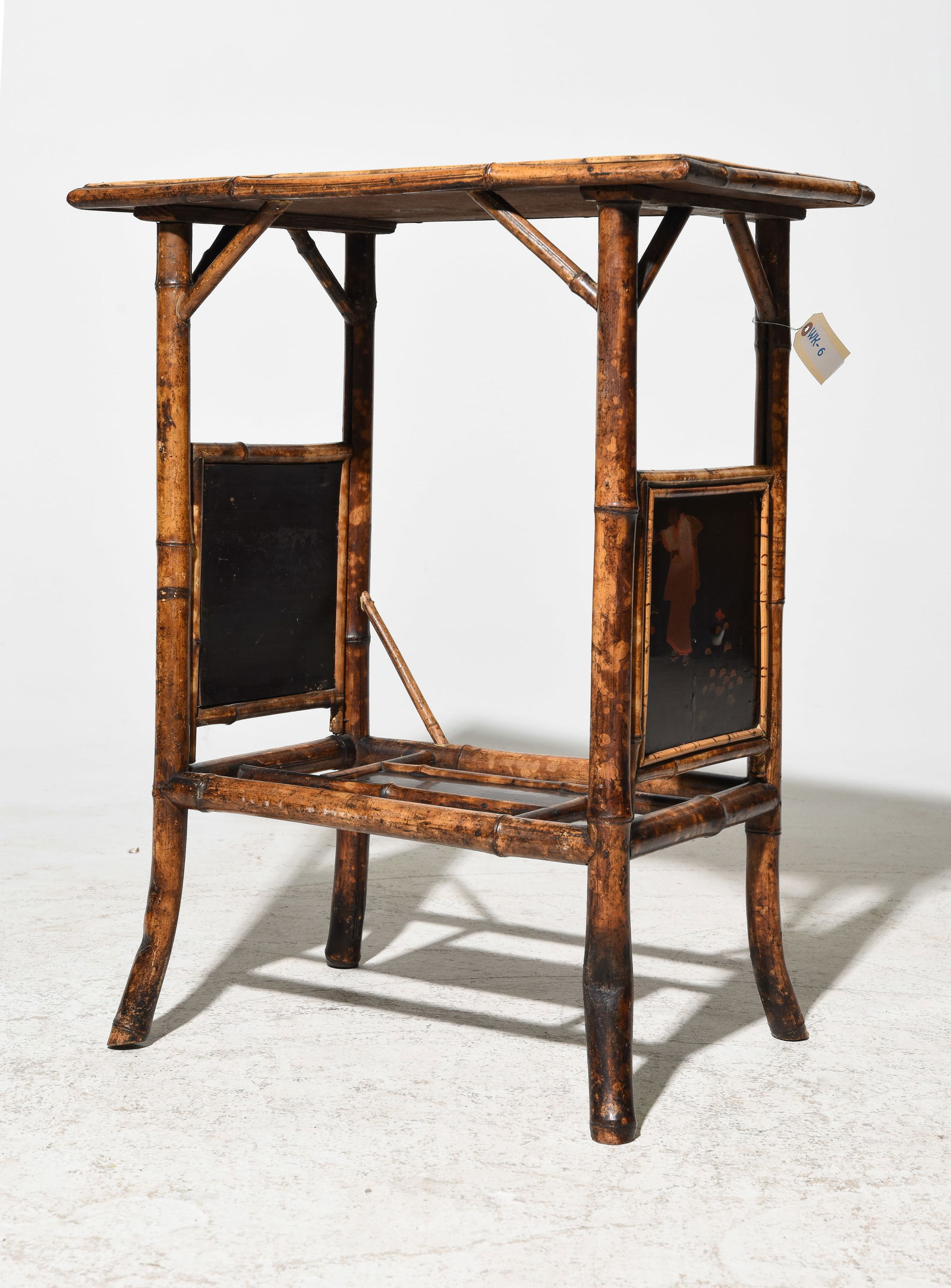 Bamboo Rectangular Occasional Table (1 of 3)