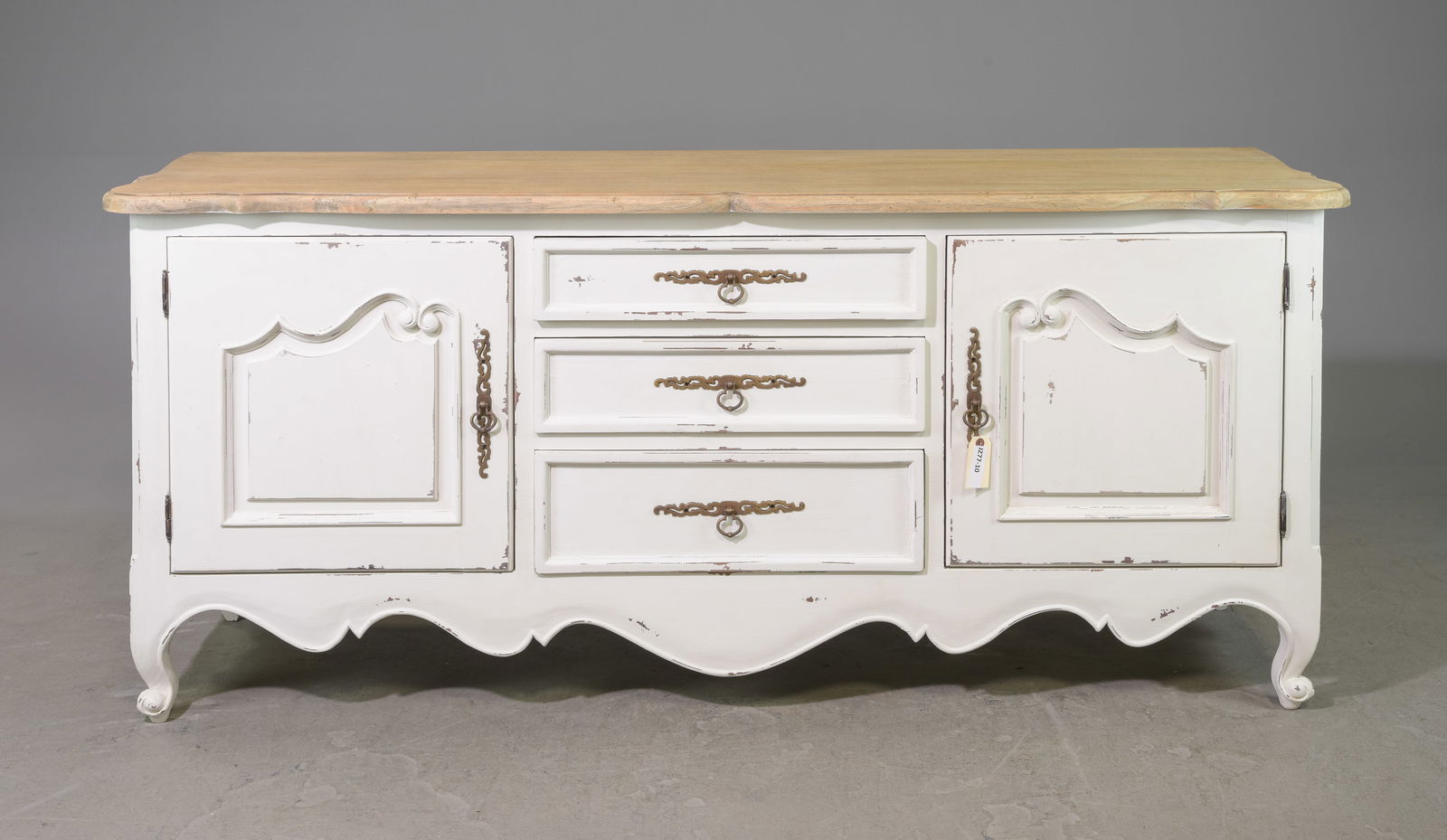 Louis XV Style Painted Base Low Sideboard (1 of 6)