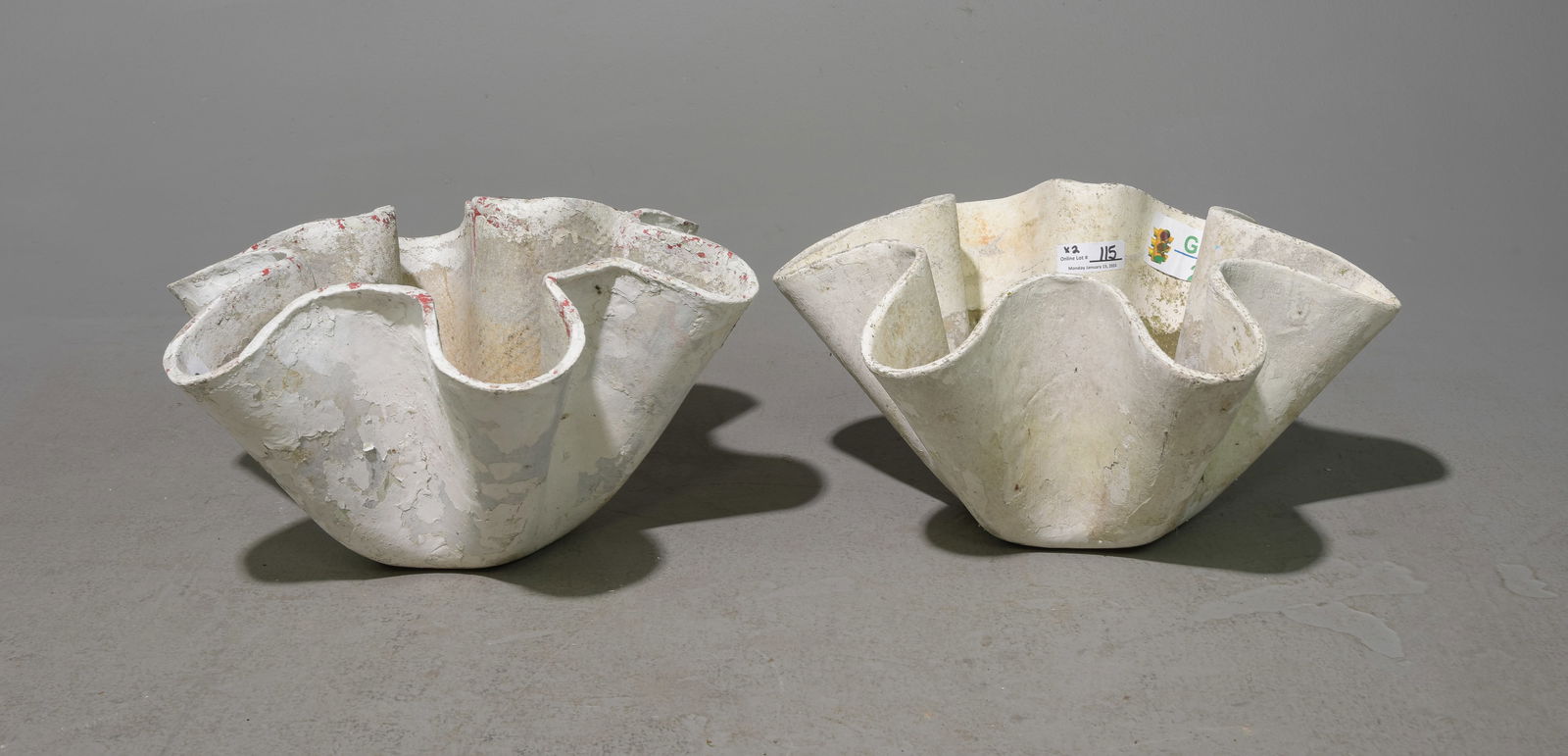 Willy Guhl (1915-2004) - 2 Organic Planters (1 of 3)