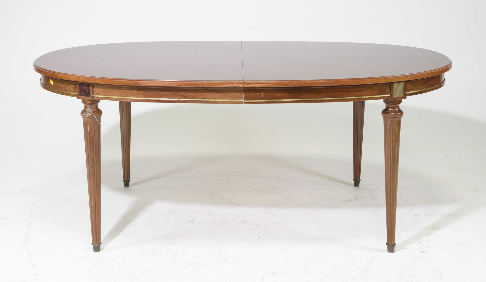 Louis XVI Style Oval Mahogany Table (1 of 5)