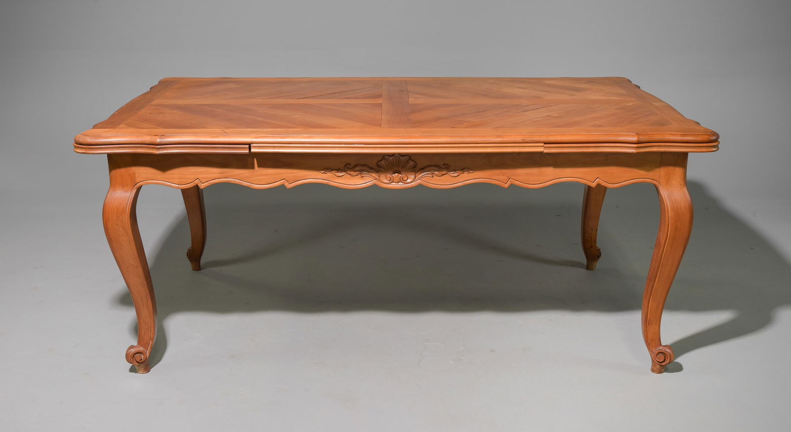 Louis XV Style Large Walnut Dining Table (1 of 4)