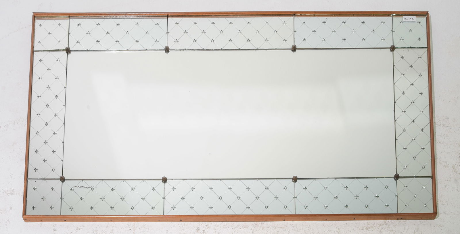 Louis XVI Style Large Framed Mirror (1 of 4)