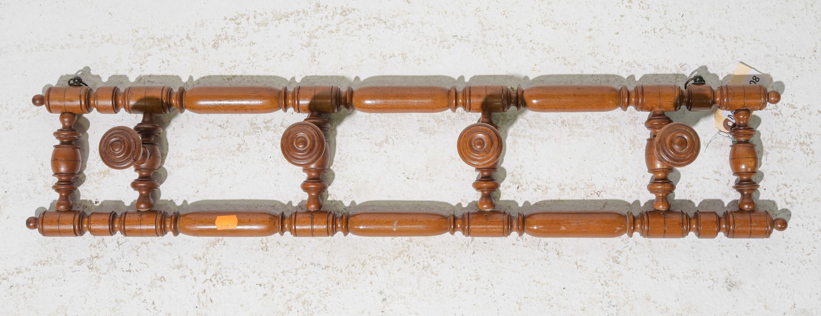 French Oak Wall Hat / Coat Rack (1 of 3)