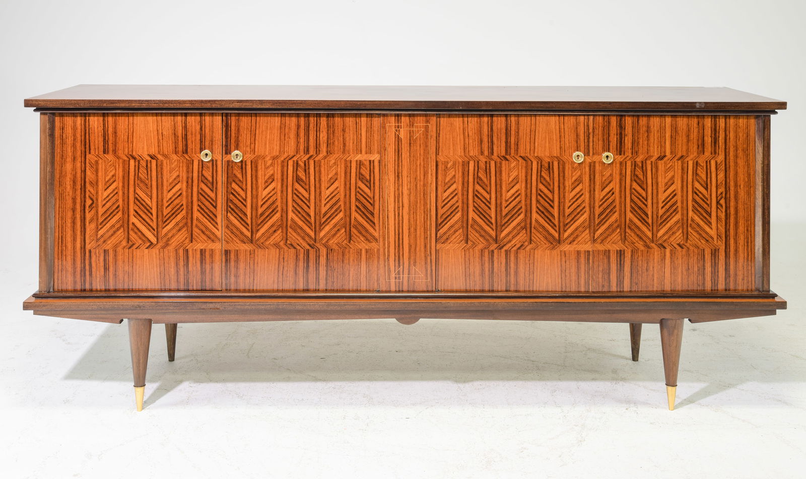 French Modern Four Door Sideboard / Enfilade (1 of 5)