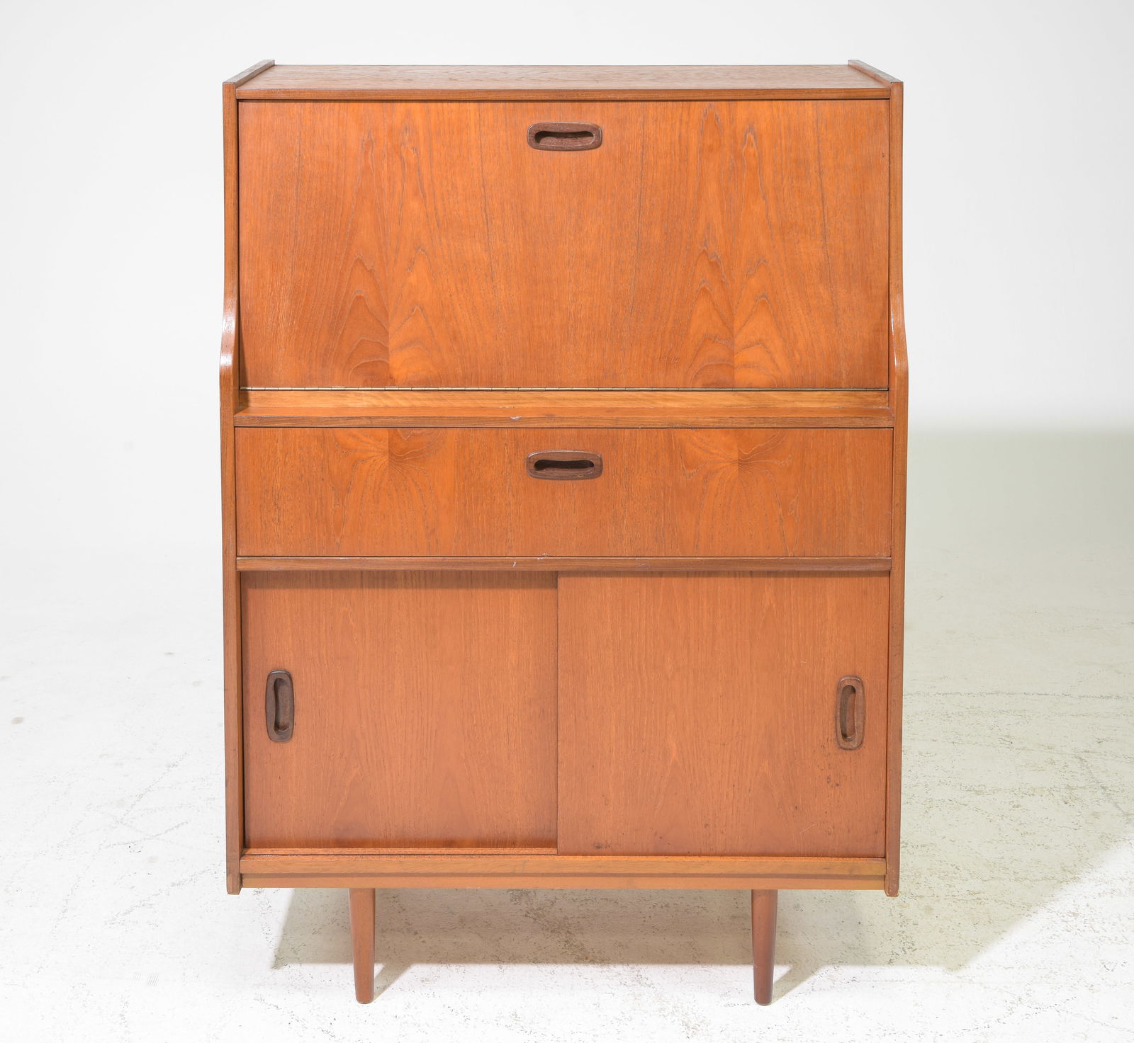 Mid Century Modern Drop Front Desk (1 of 7)