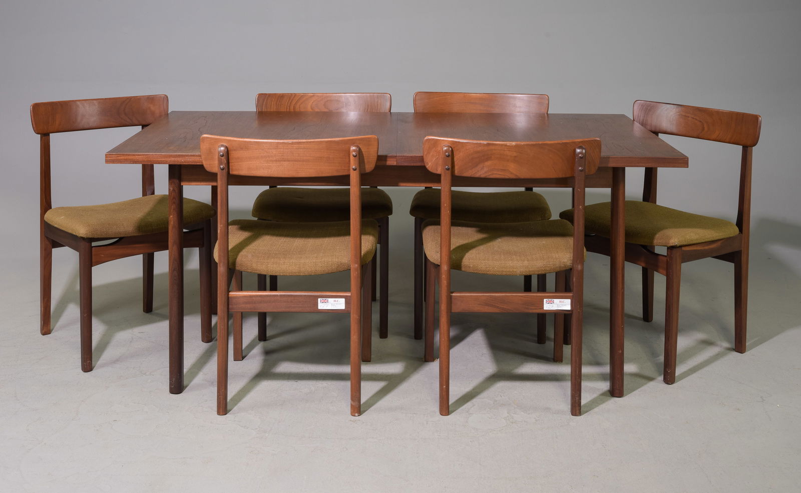 Mid Century Modern Dining Table & 6 Gplan Chairs (1 of 5)