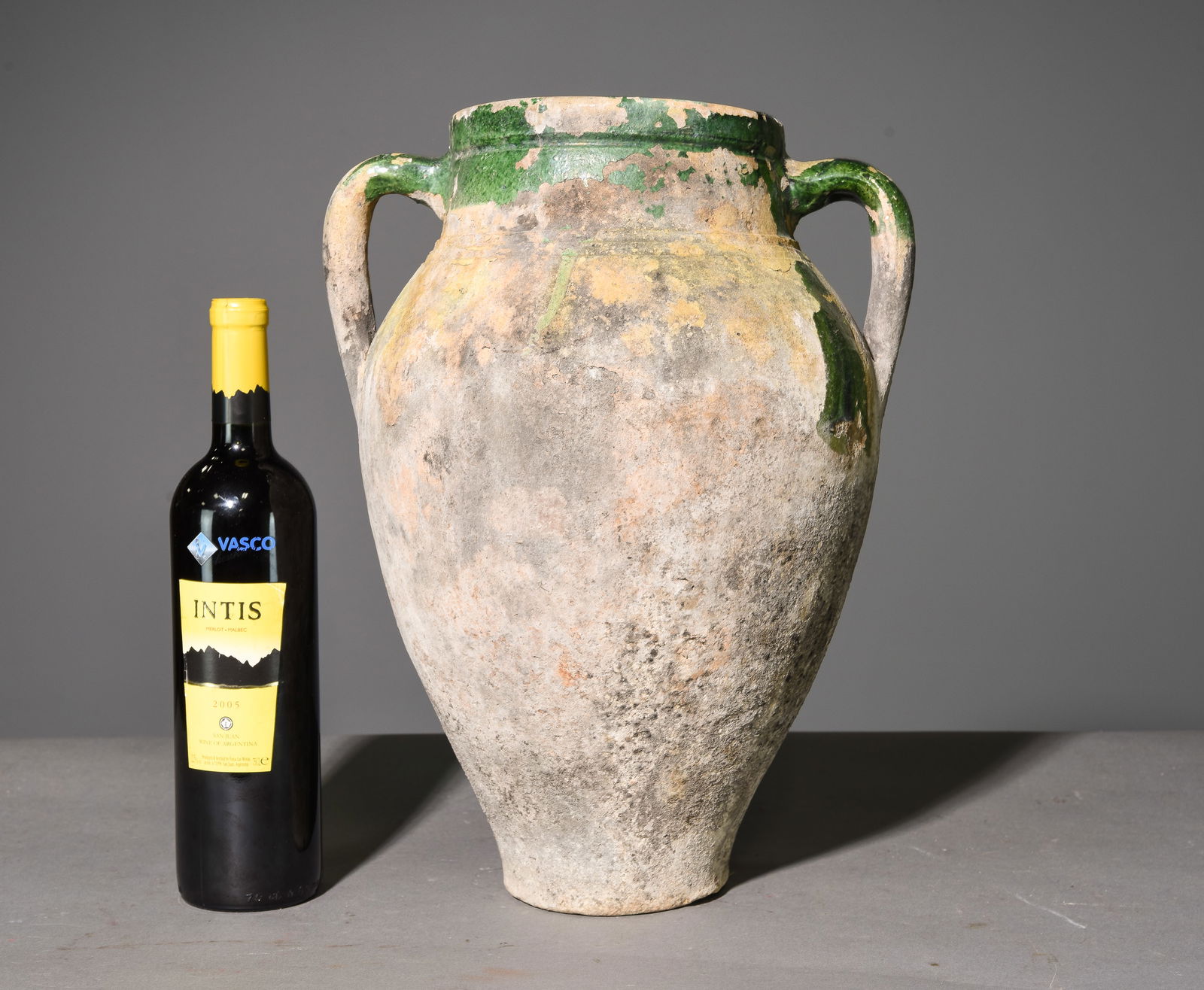 French Green Glazed Confit Pot (1 of 4)