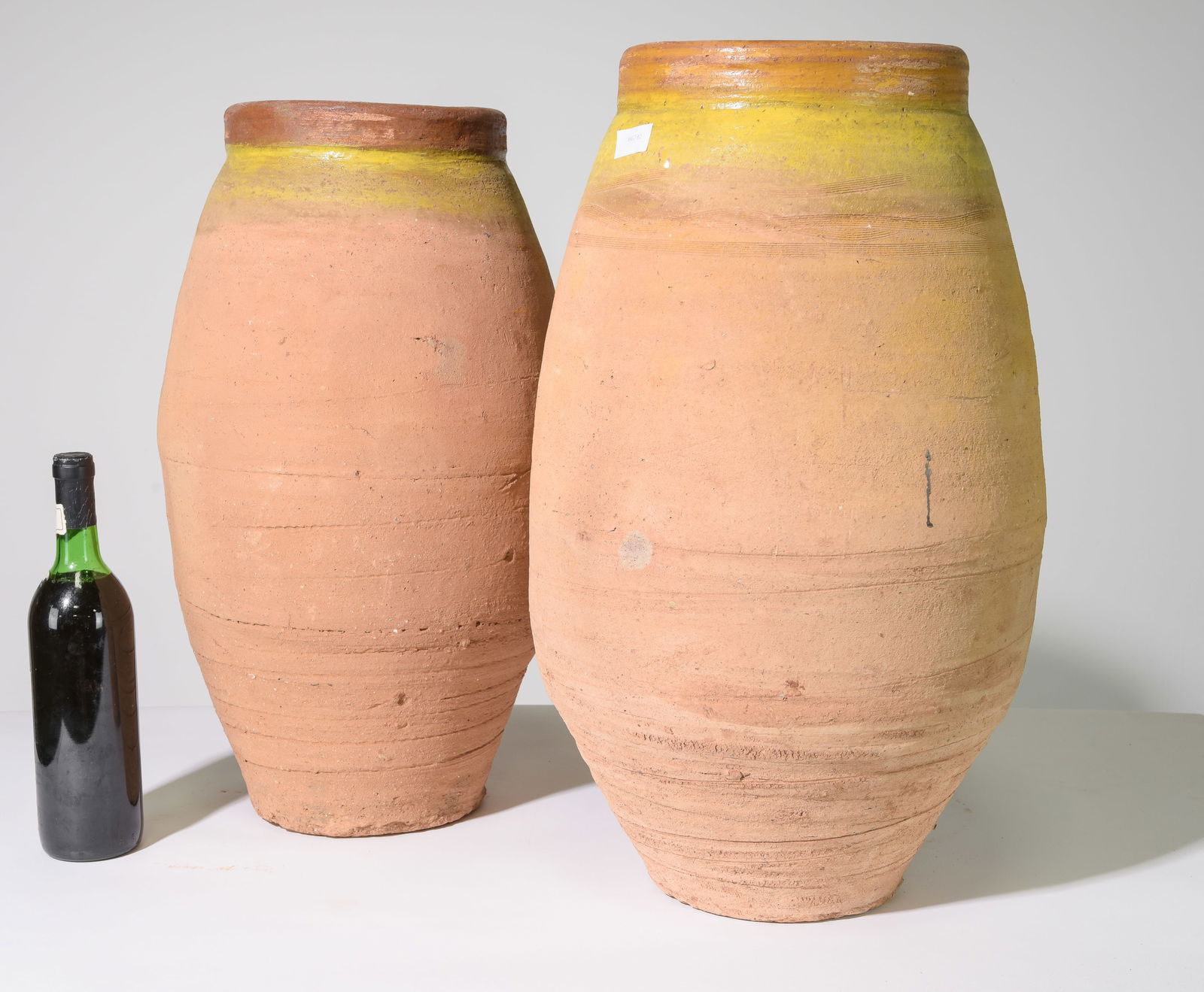 Two Terracotta Floor Vases / Planters (1 of 5)
