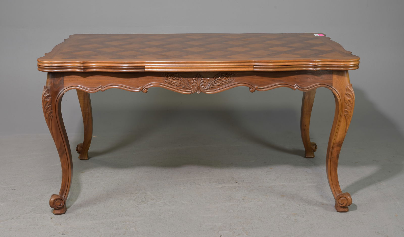 Louis XV Style Cherry Draw Leaf Dining Table (1 of 4)