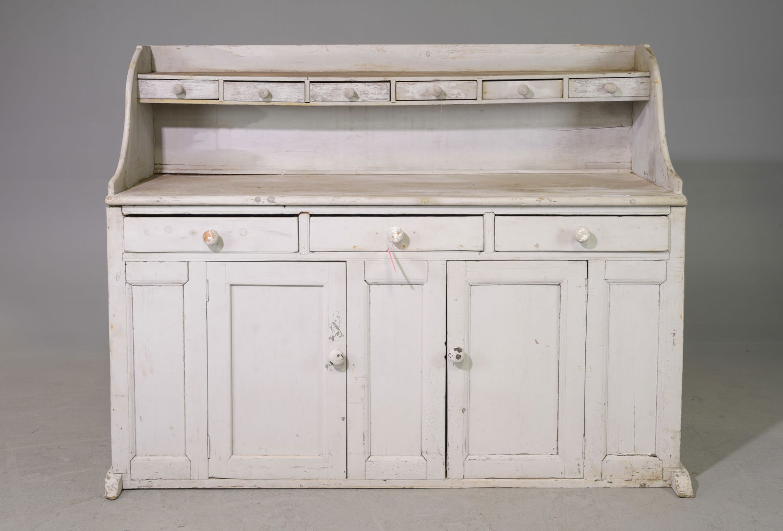 Country Store / Farmhouse Rustic Painted Feed Counter (1 of 6)