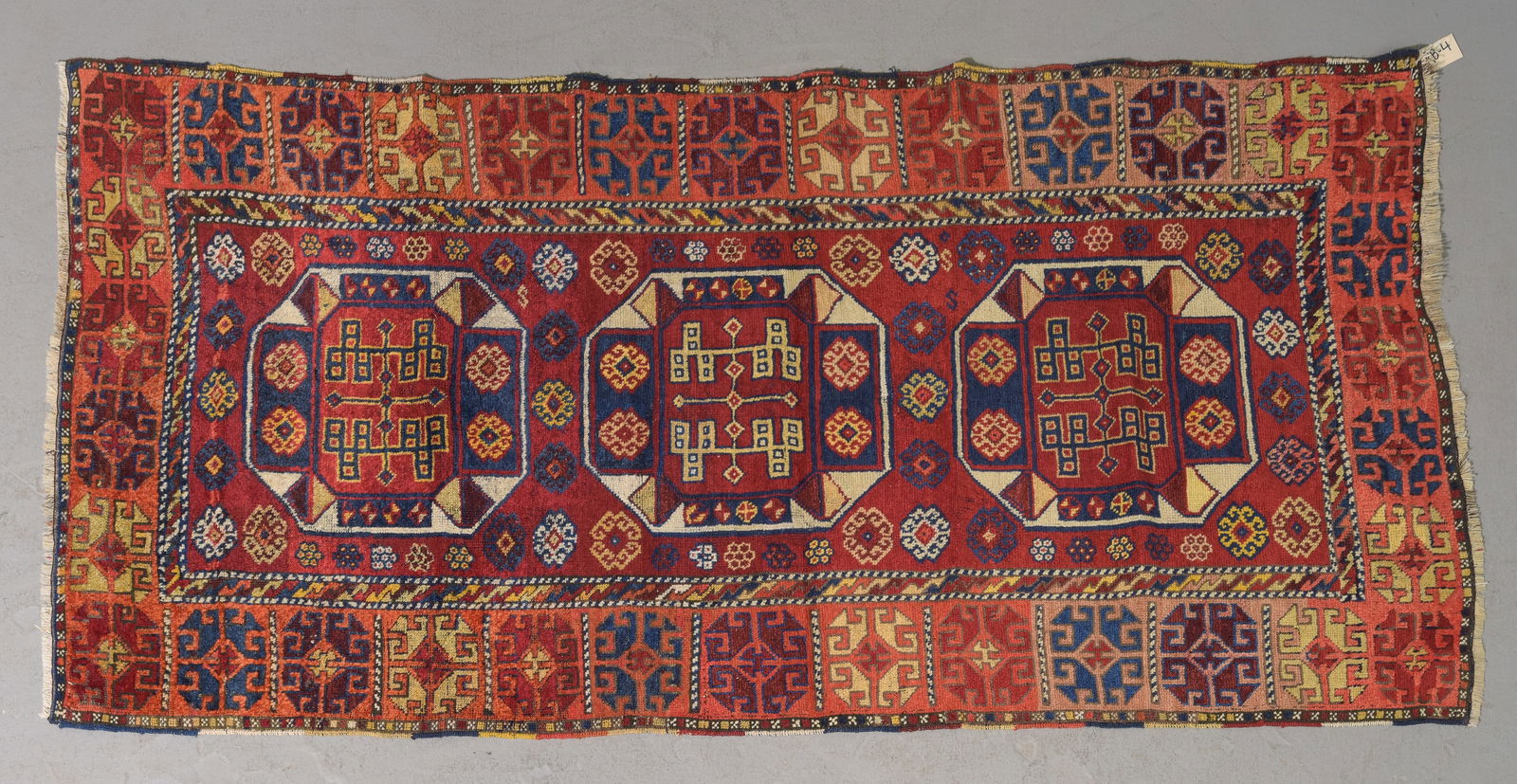 Turkish Hand Knotted Rug 7'4 x 3'7 (1 of 3)