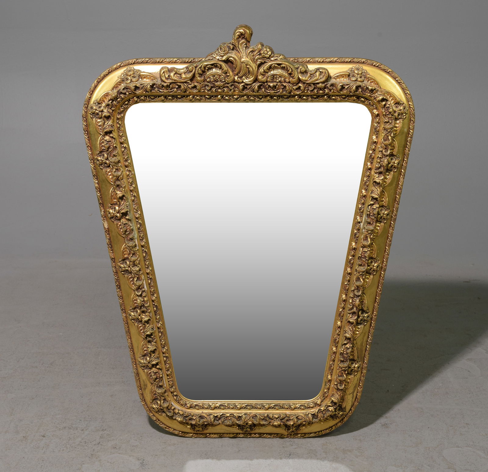 Italian / French Style Gold Framed Mirror (1 of 4)