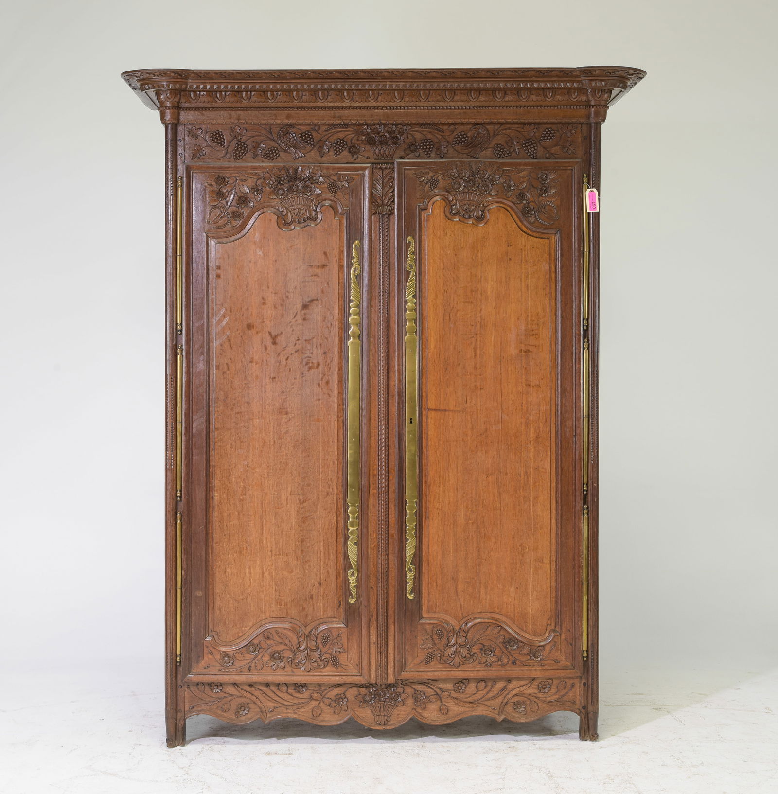 French Double Door Marriage Armoire (1 of 4)