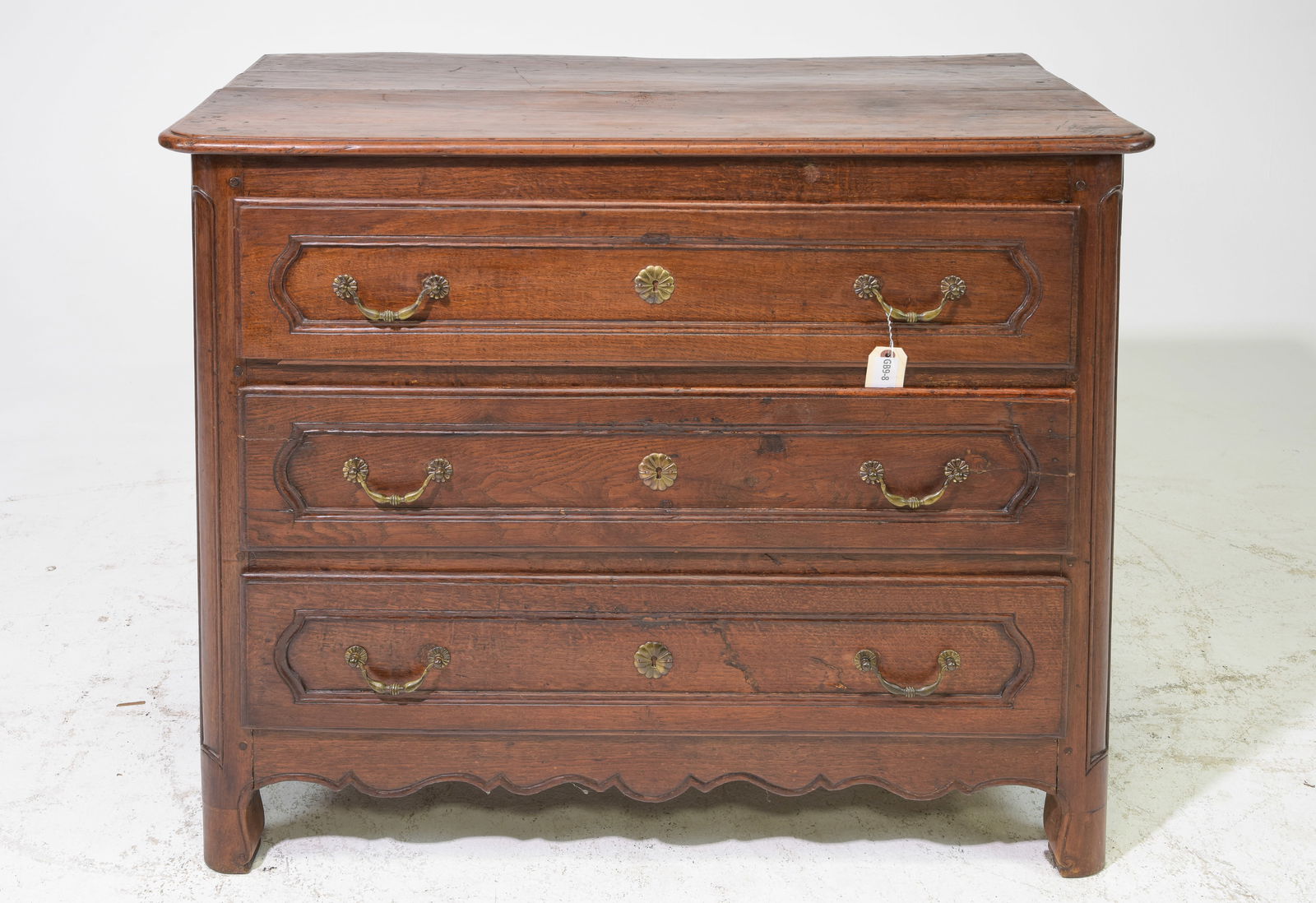 French Regency Style Three Drawer Chest (1 of 6)
