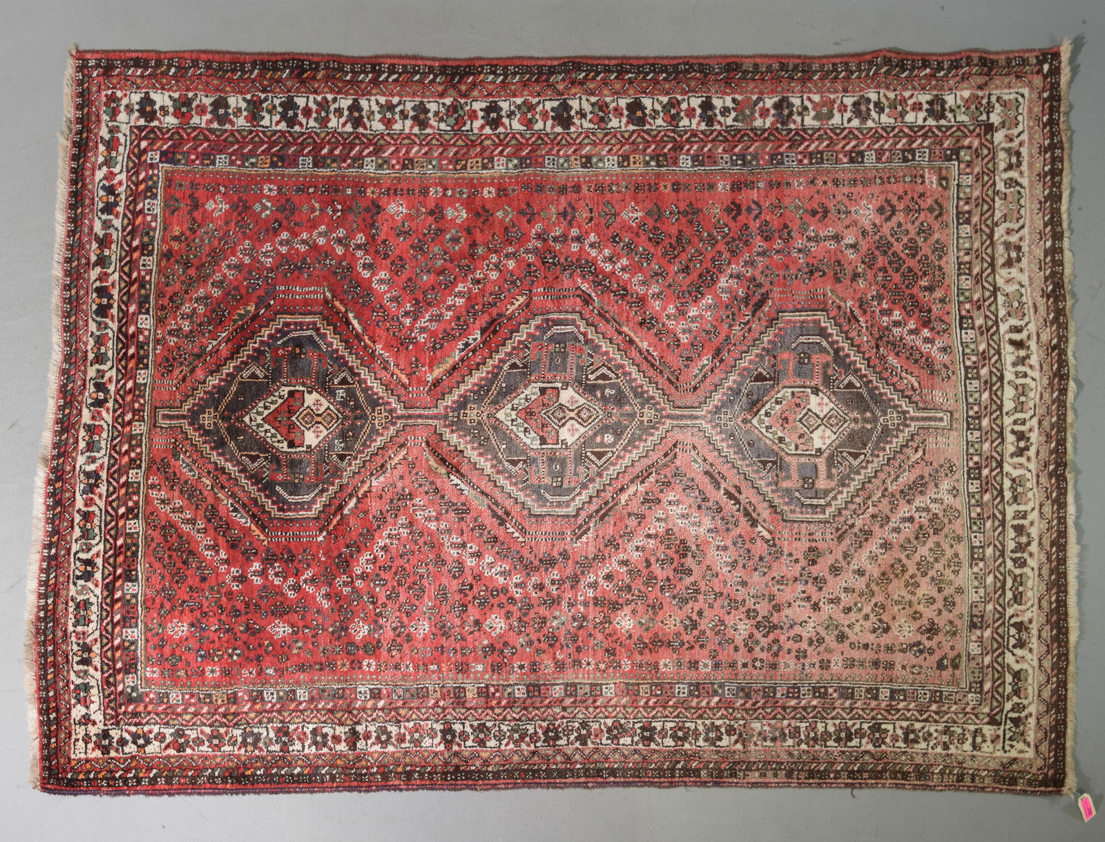 Persian Hand Knotted Rug - 9'9 x 7' (1 of 3)
