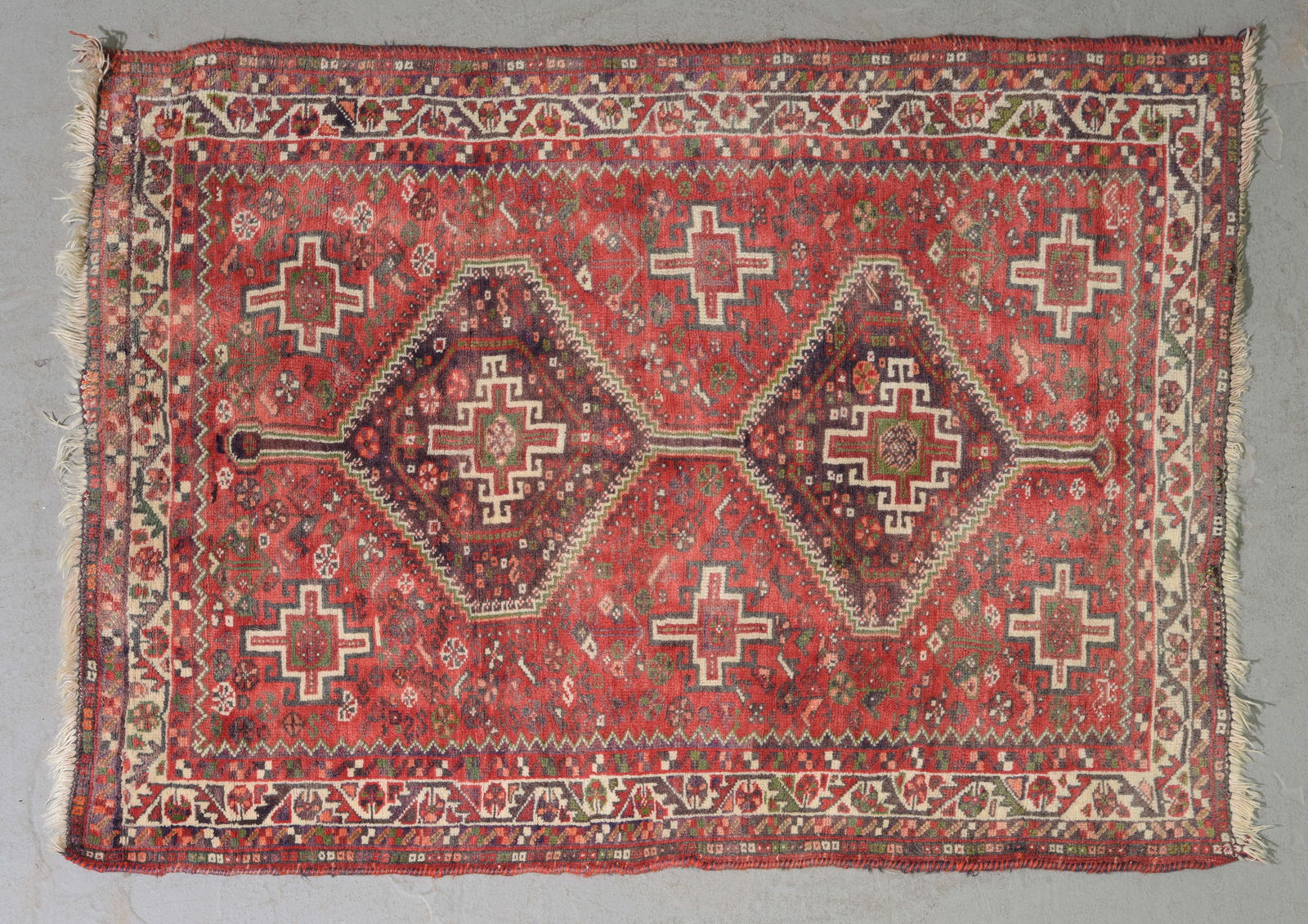 Natural Vegetable Dye Hand Knotted Rug - 5' x 3'8 (1 of 3)