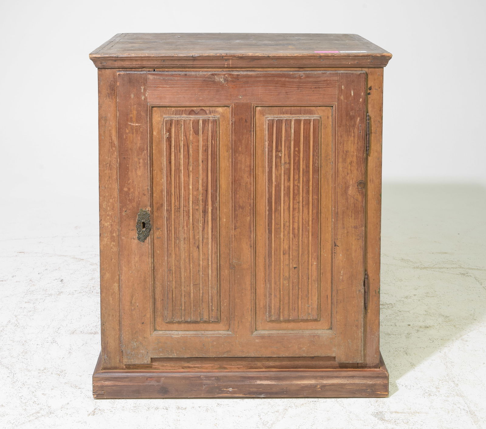 Swedish Pine Single Door Jam Cabinet / Cupboard (1 of 4)