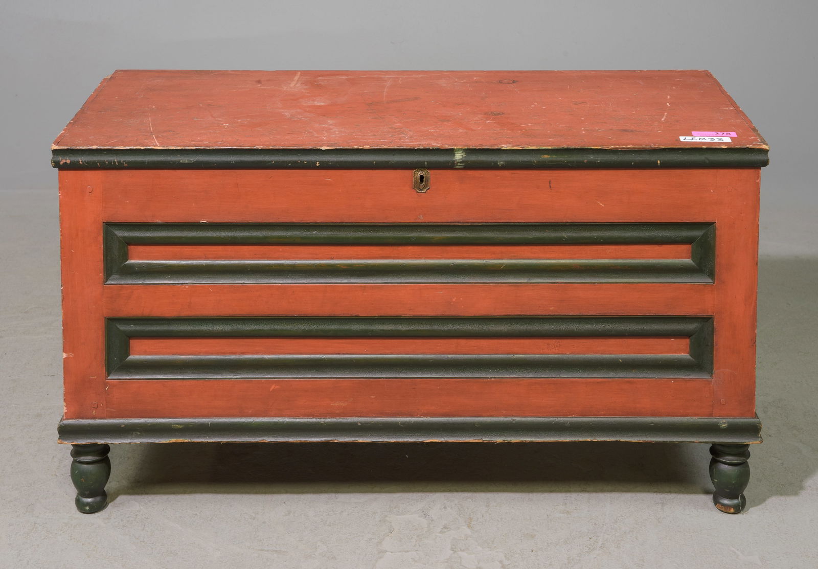 Swedish Painted Coffer / Trunk (1 of 5)